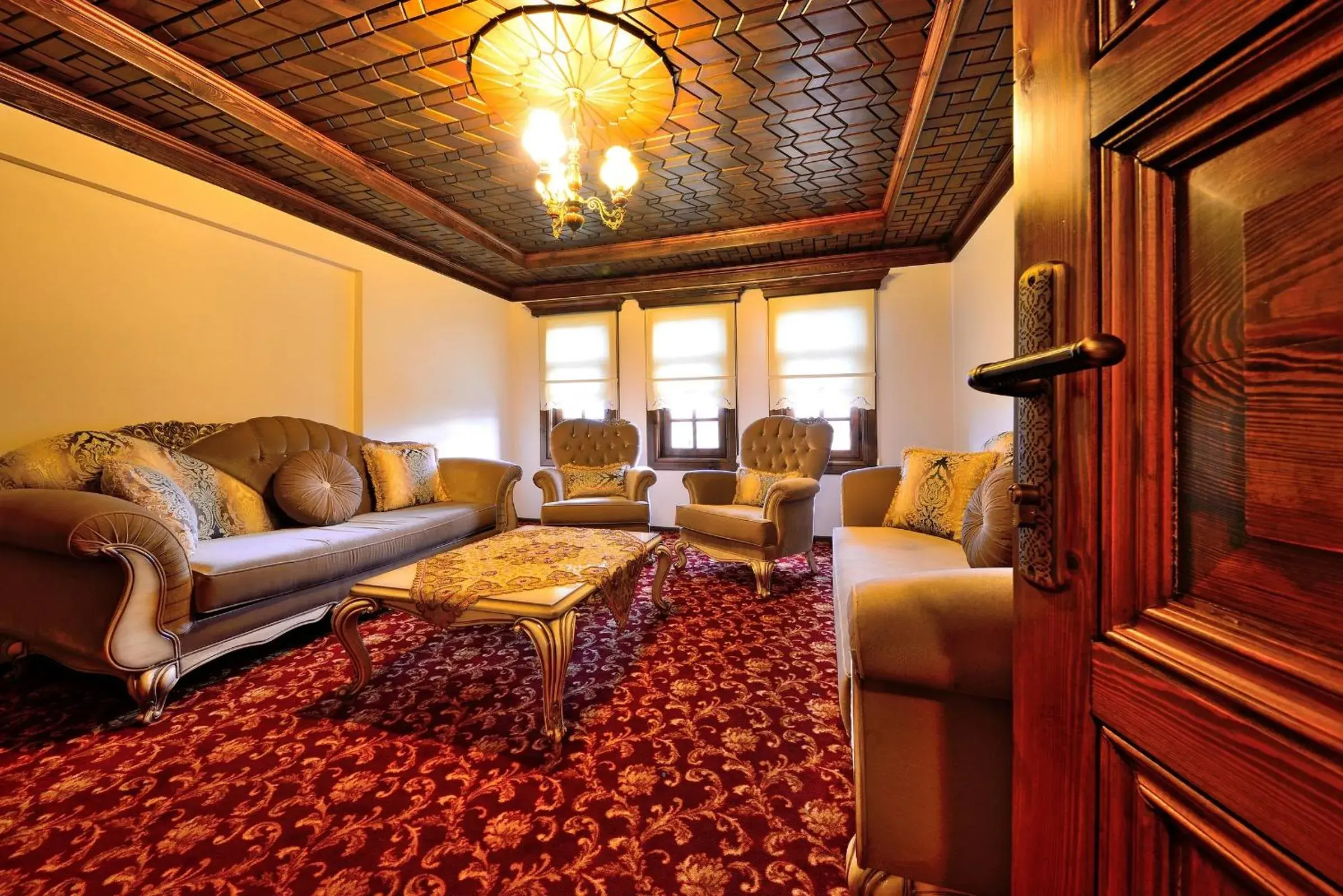 Living room, Lounge/Bar in Baglar Saray Hotel
