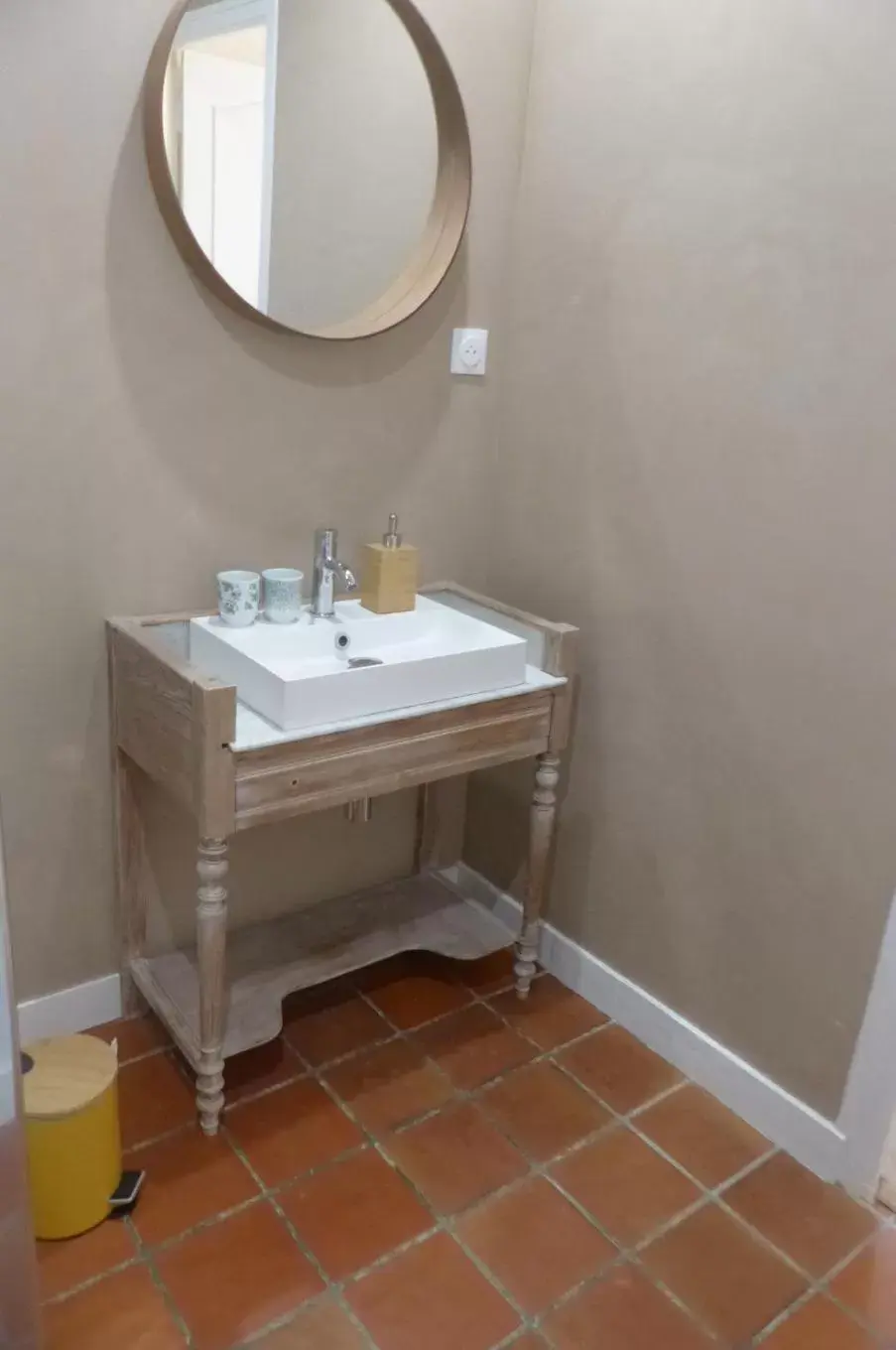 Bathroom in Maison d'hôtes KerCalow, Chambres d'hôtes