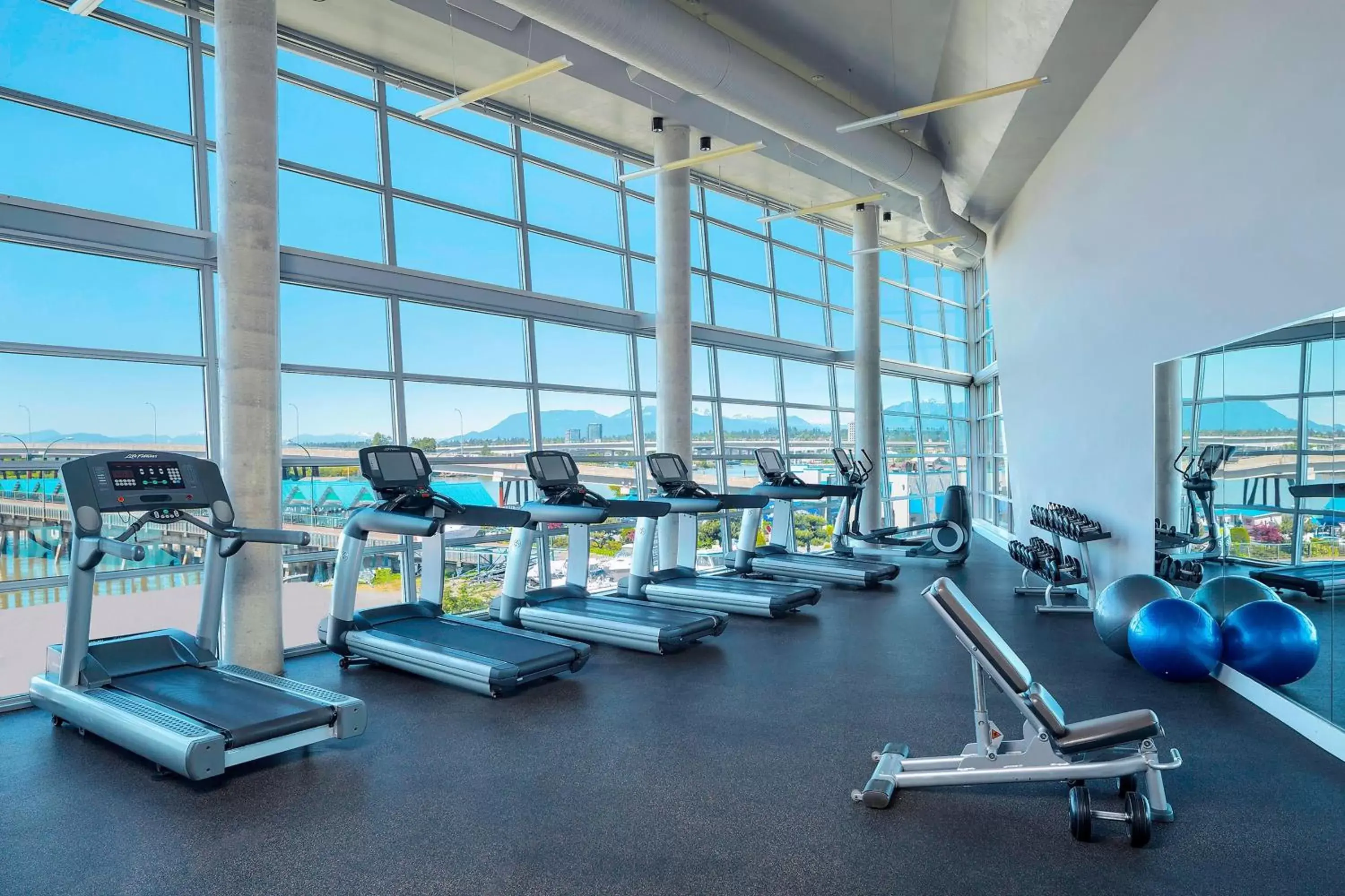 Fitness centre/facilities, Fitness Center/Facilities in The Westin Wall Centre, Vancouver Airport