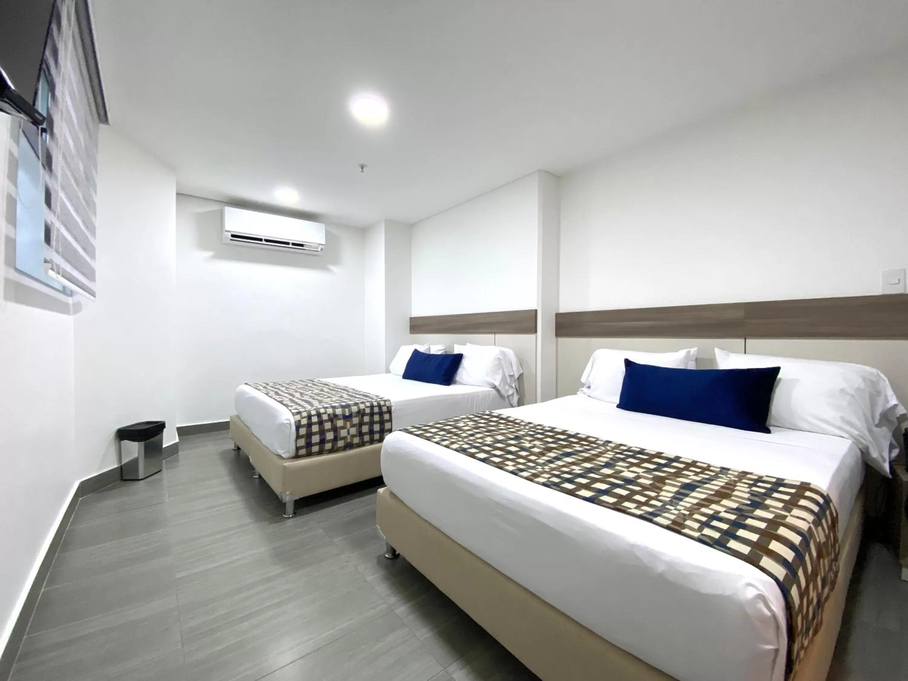 Bed in Seven Inn Hotel