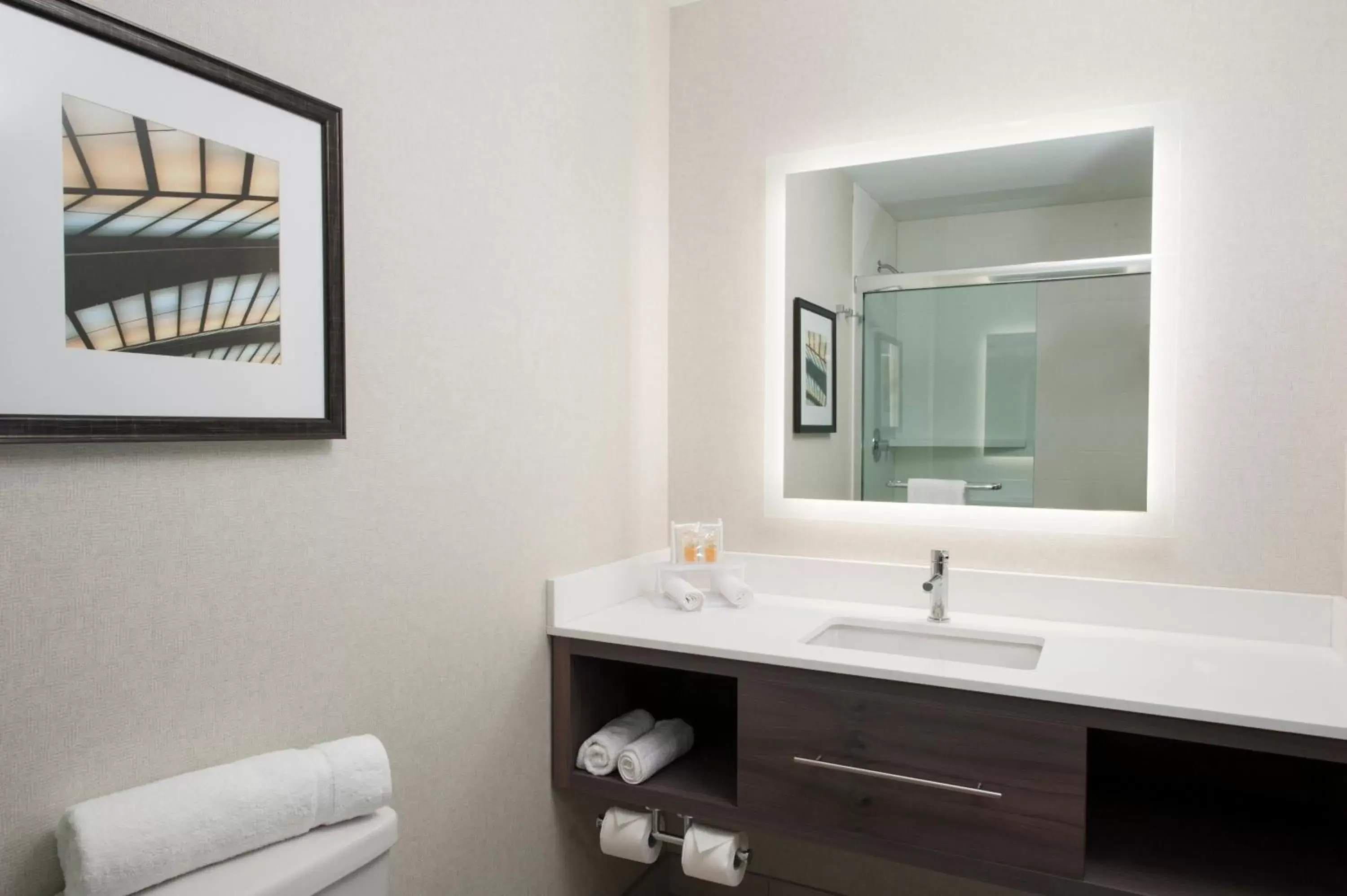 Photo of the whole room, Bathroom in Holiday Inn Cleveland Clinic, an IHG Hotel