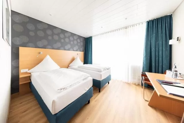 Bed in Hotel ISG Heidelberg