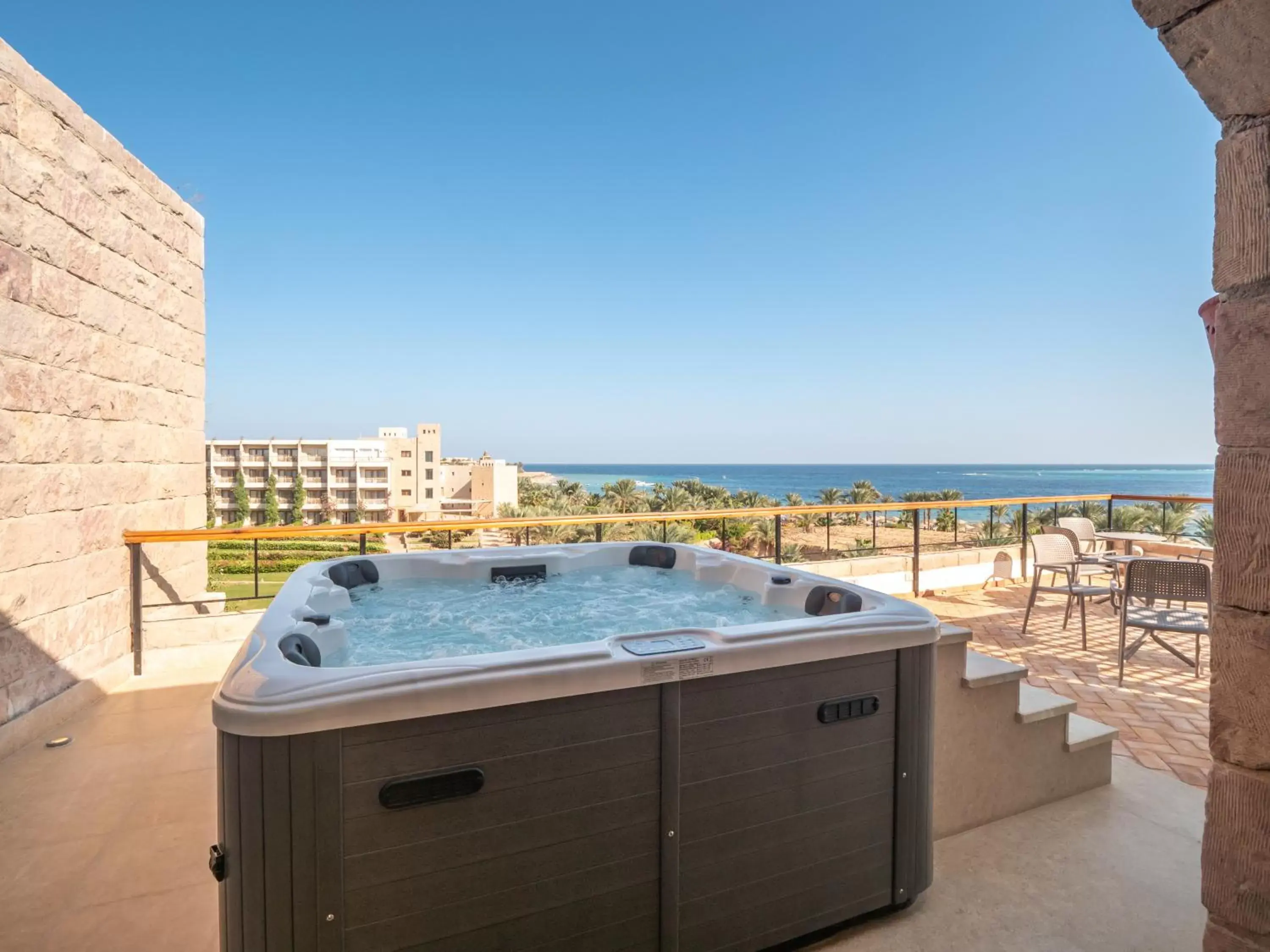 Balcony/Terrace in Fort Arabesque Resort, Spa & Villas