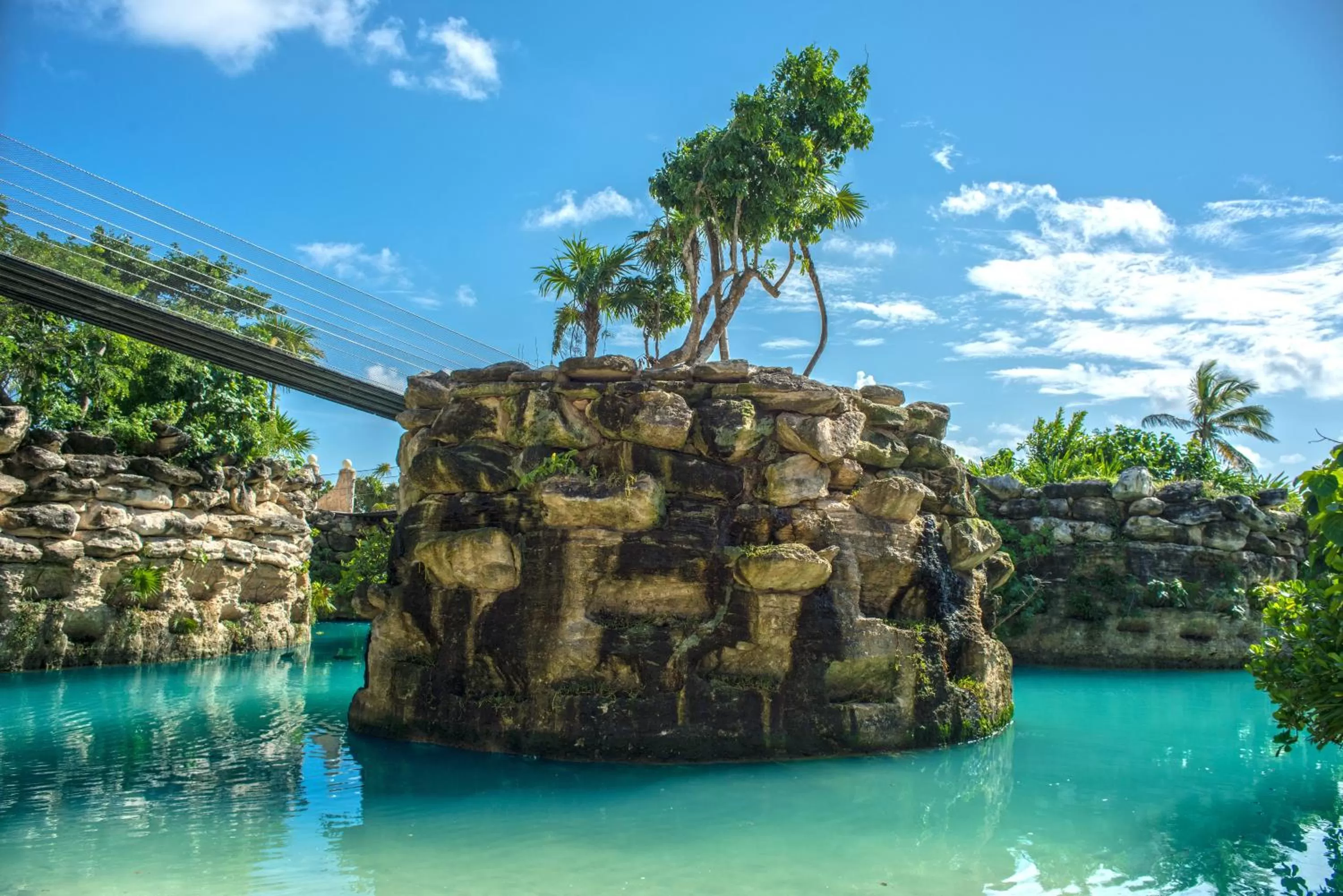 Natural landscape in Hotel Xcaret Mexico All Parks All Fun Inclusive