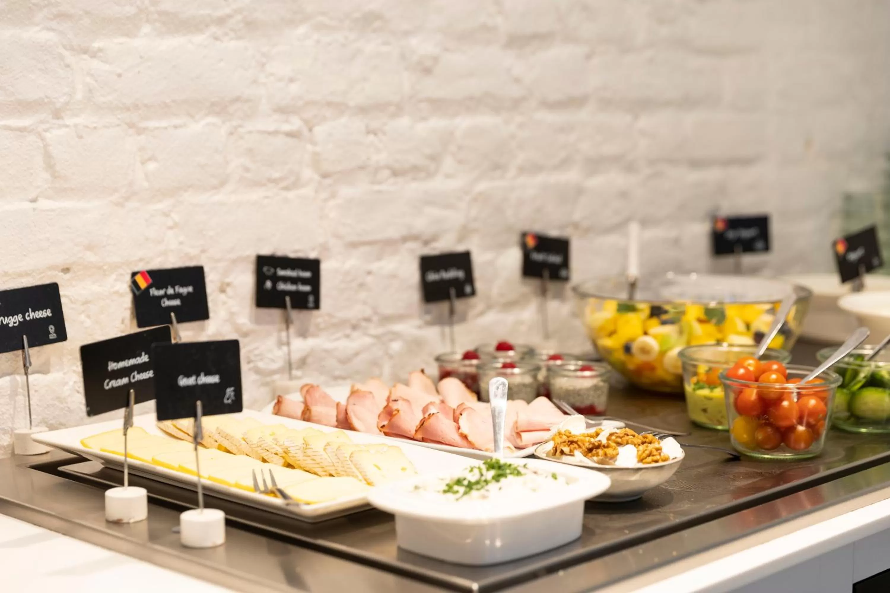 Buffet breakfast in Hotel Made In Louise