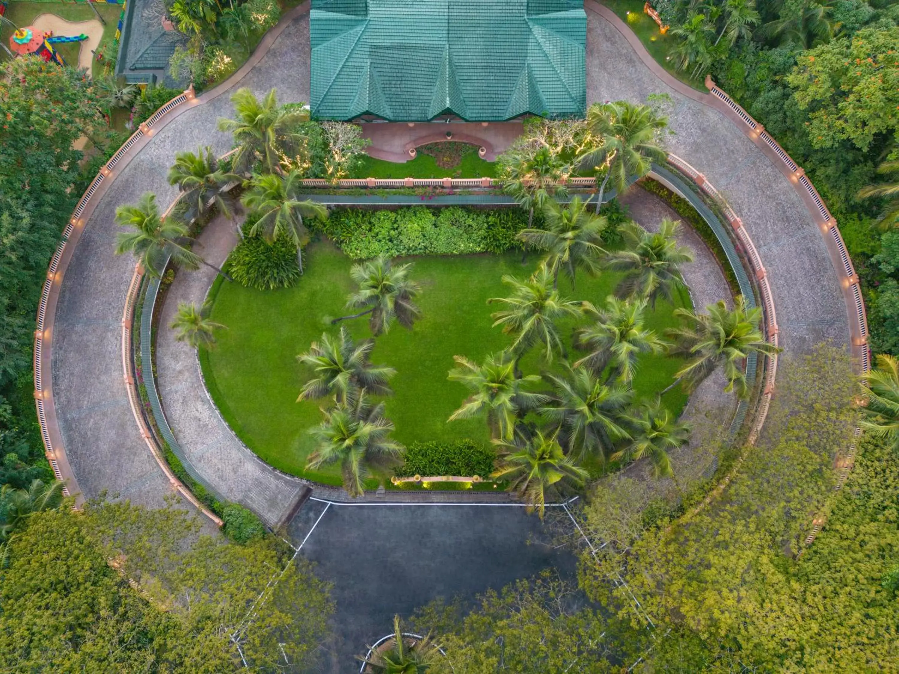 Facade/entrance, Bird's-eye View in Taj Exotica Resort & Spa, Goa