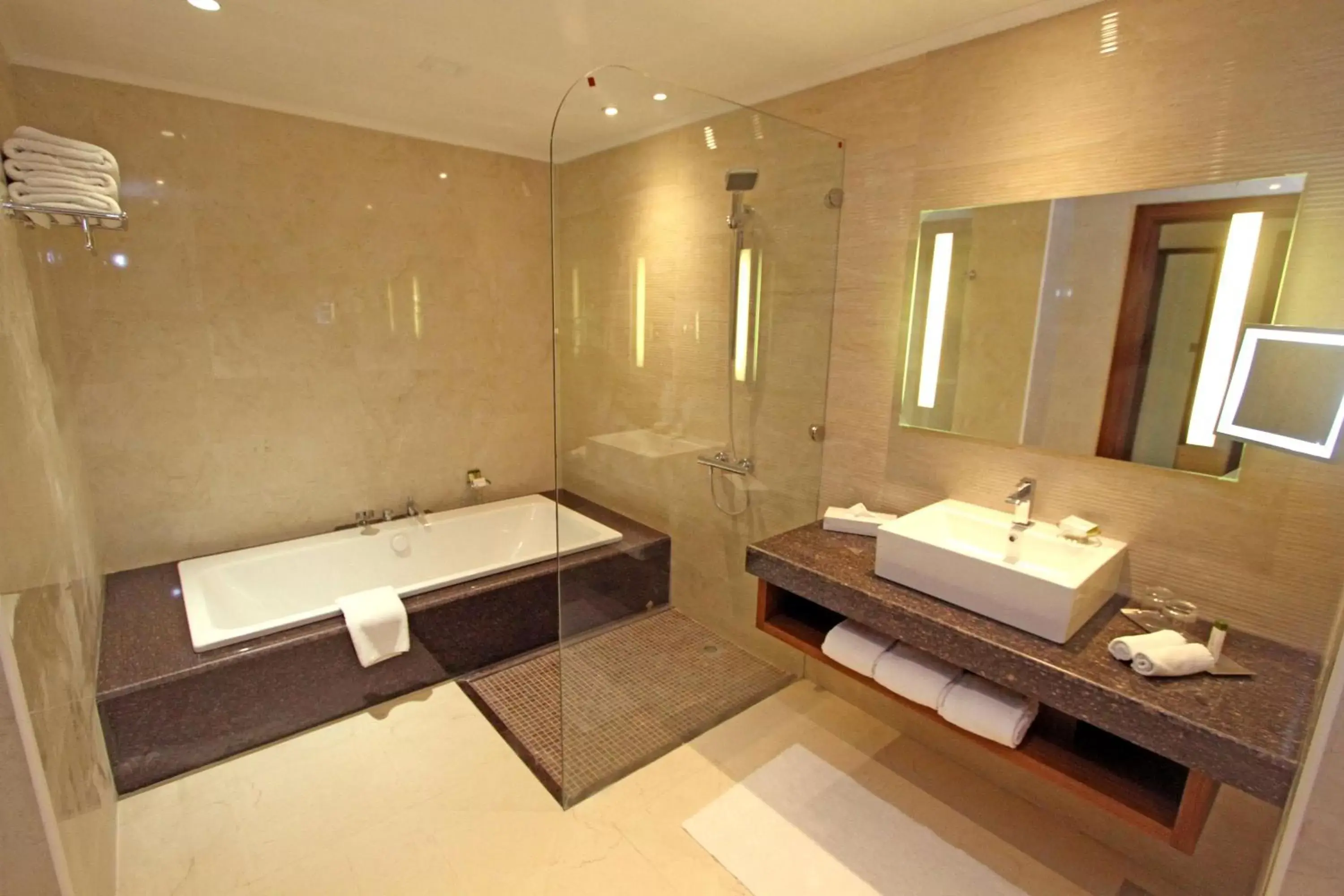 Bathroom in DoubleTree by Hilton Resort & Spa Marjan Island