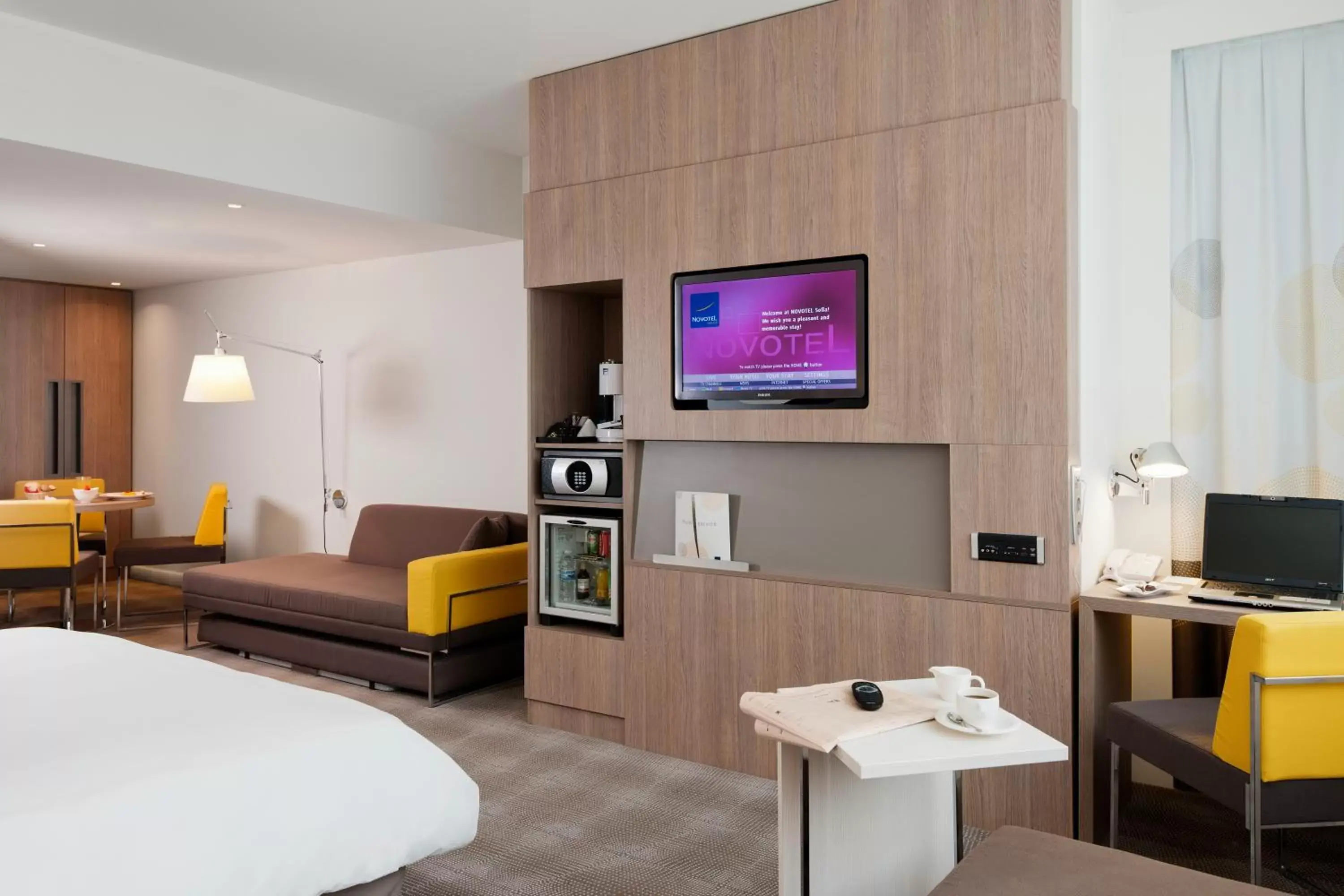 Photo of the whole room, TV/Entertainment Center in Novotel Sofia