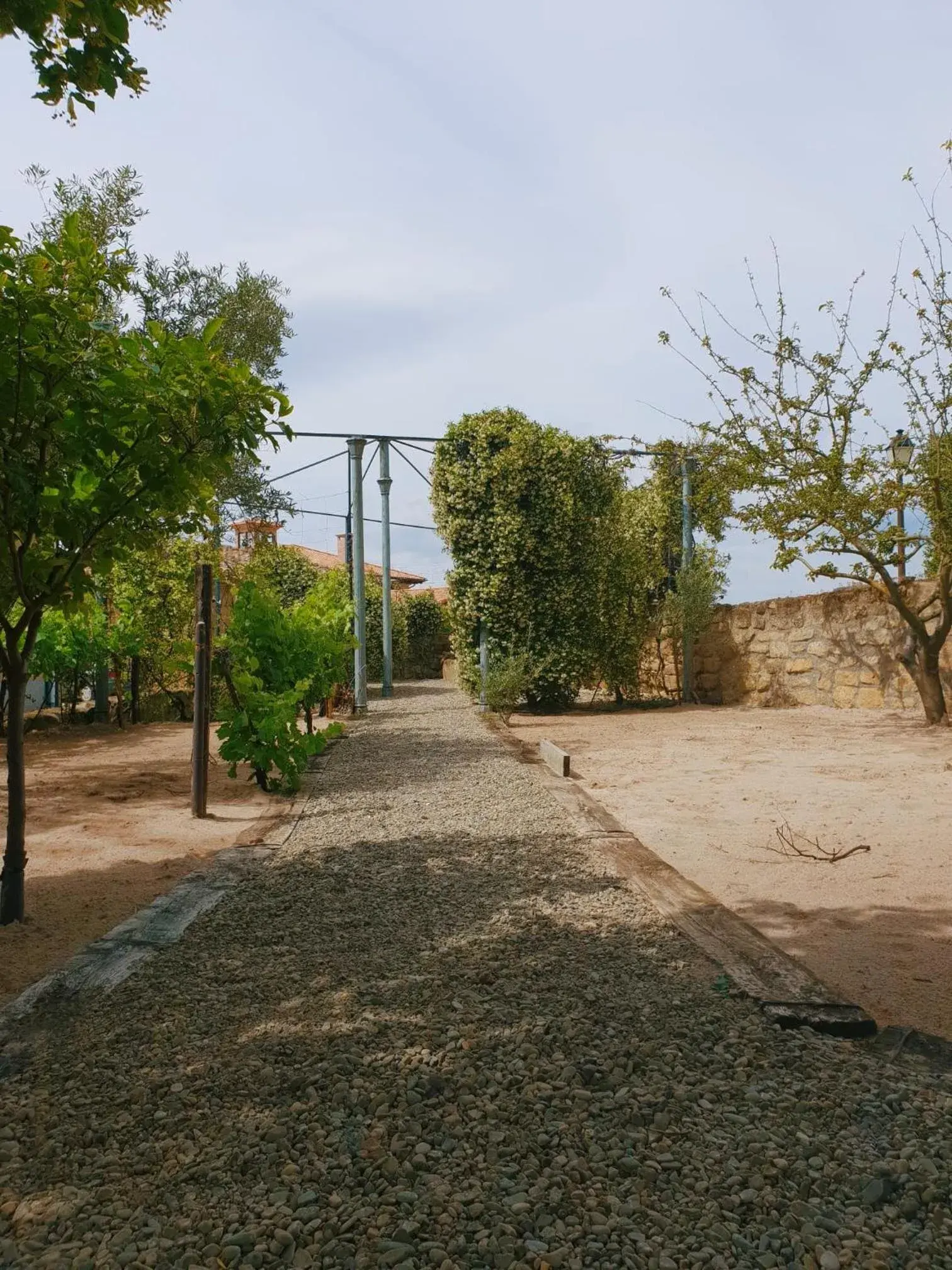 Garden in Hospedería Señorío de Briñas