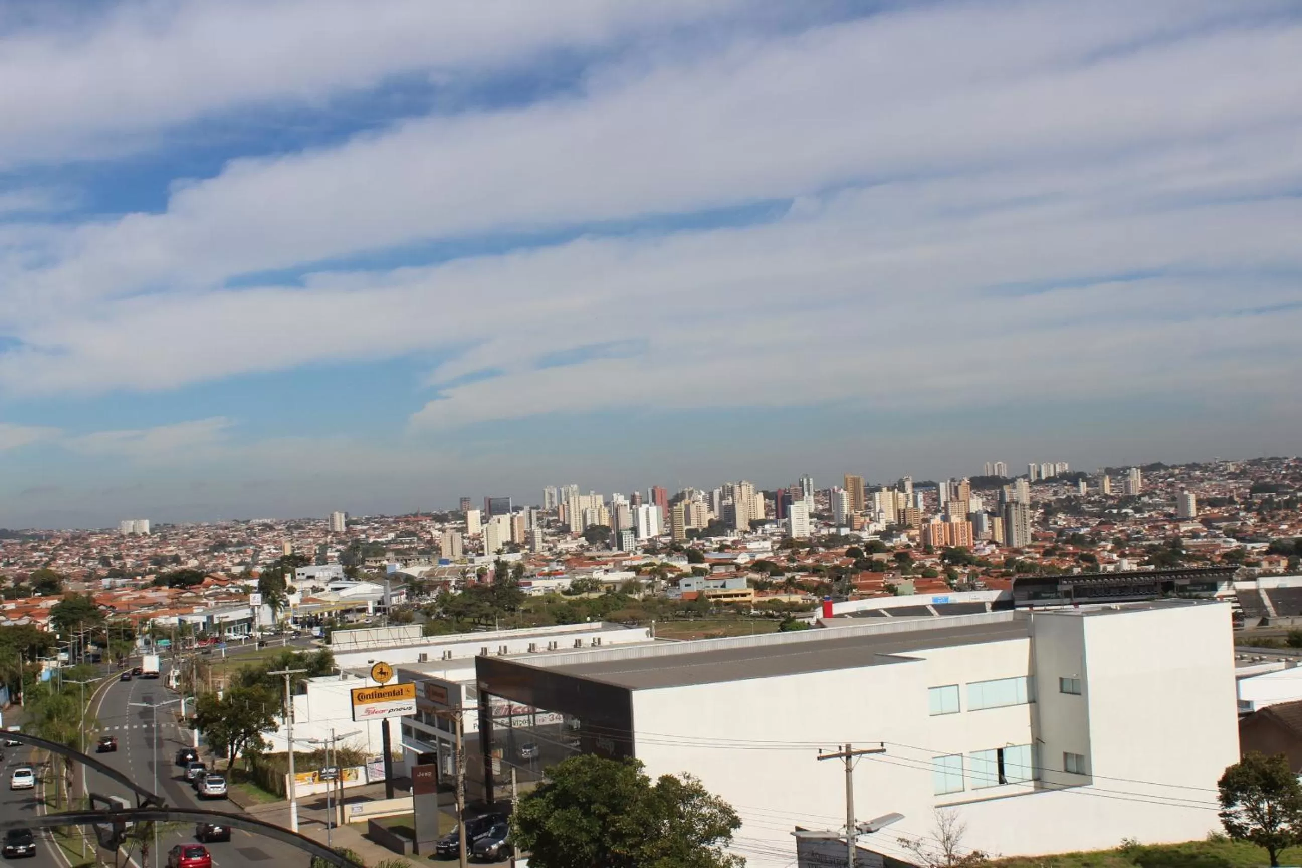 City view in Limeira Plaza Hotel