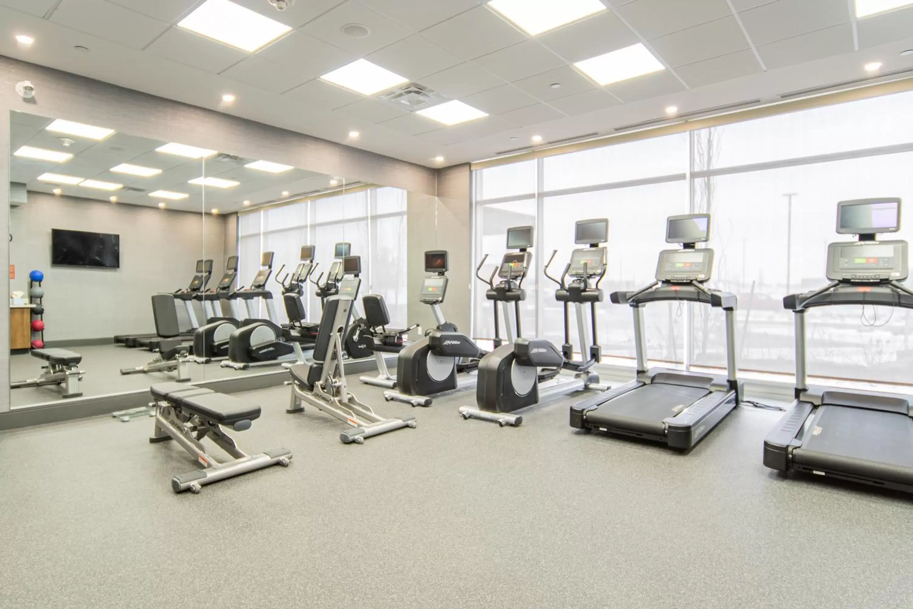 Fitness centre/facilities, Fitness Center/Facilities in TownePlace Suites by Marriott Brantford and Conference Centre