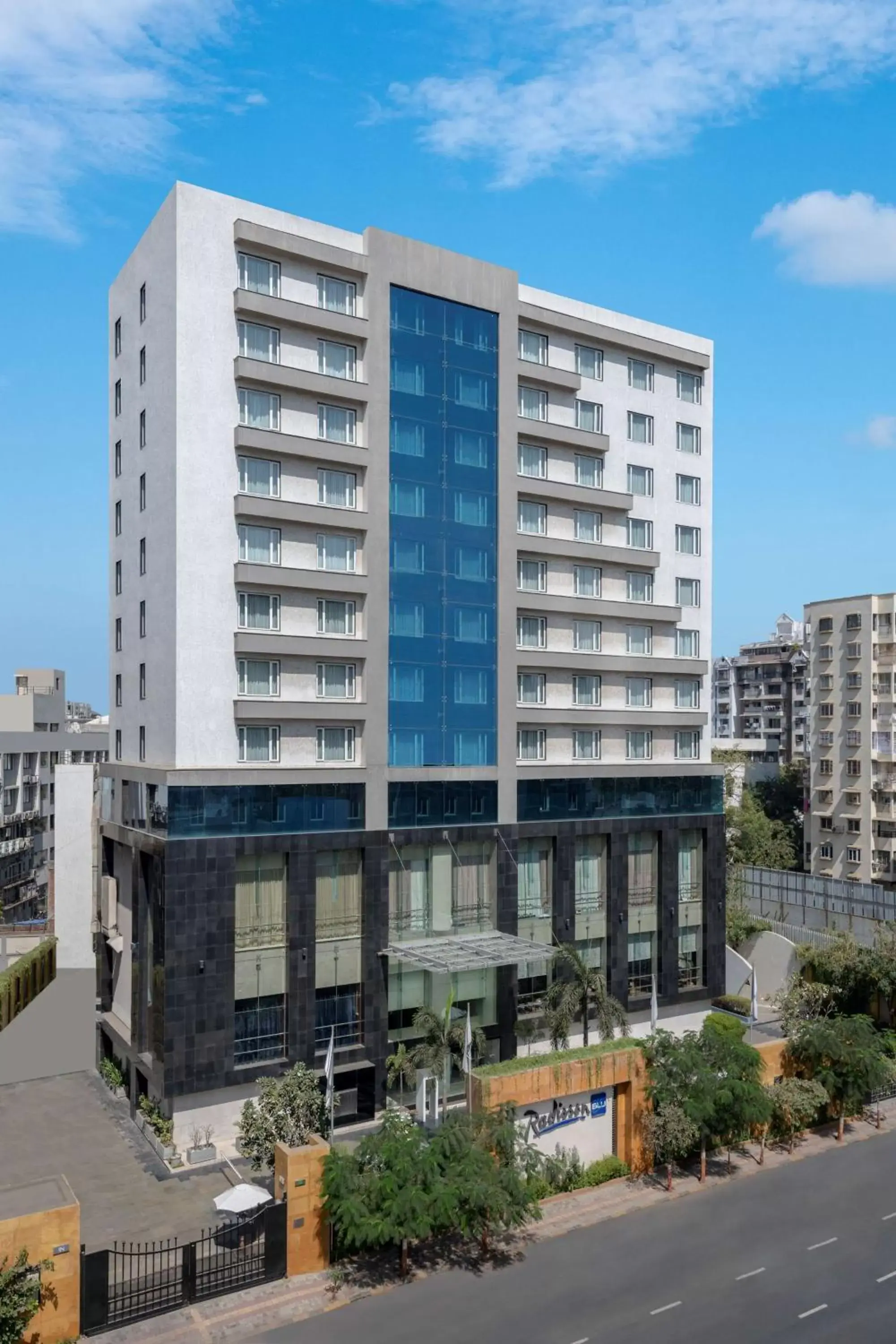 Property building in Radisson Blu Hotel Ahmedabad