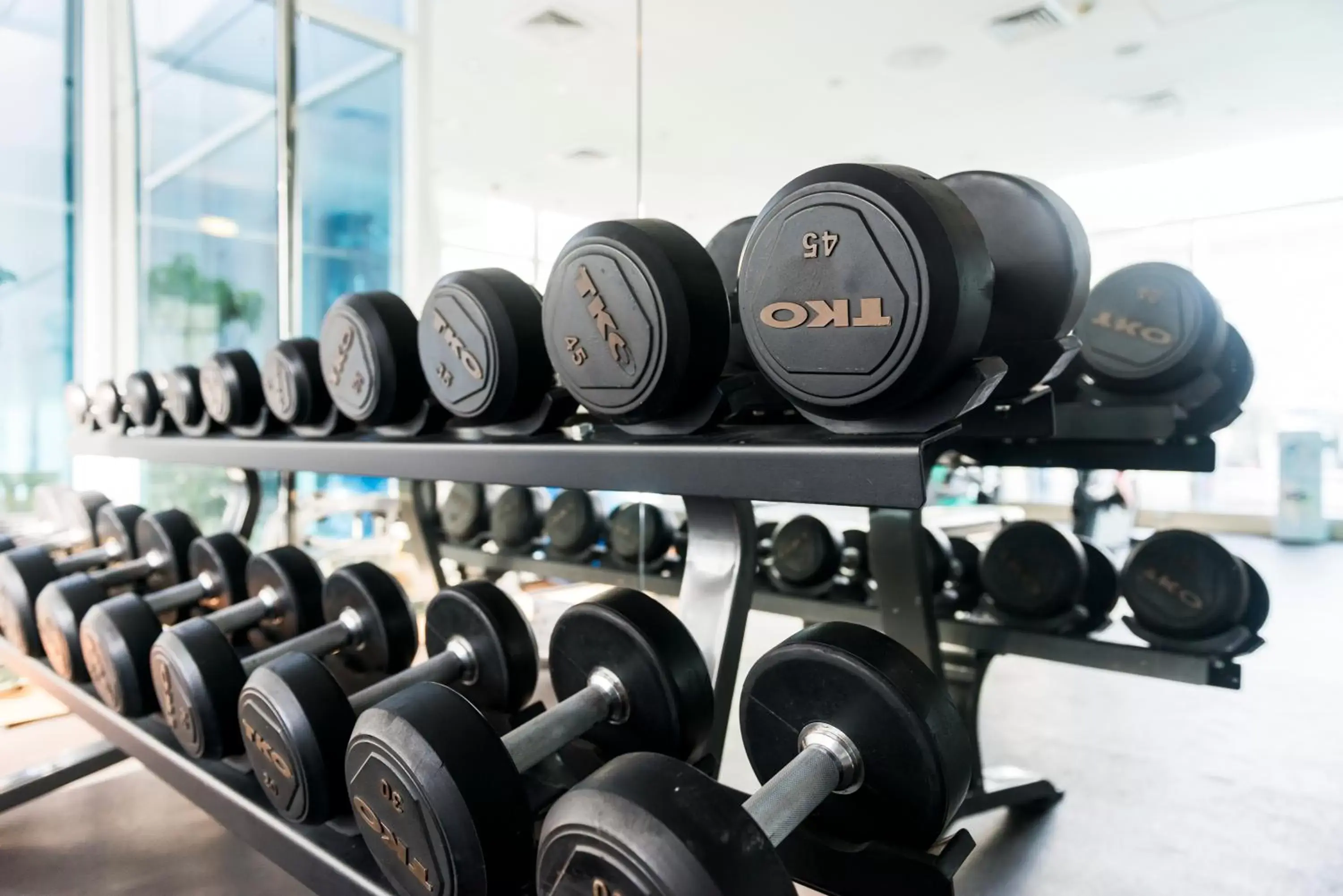 Fitness centre/facilities in Jannah Place Dubai Marina