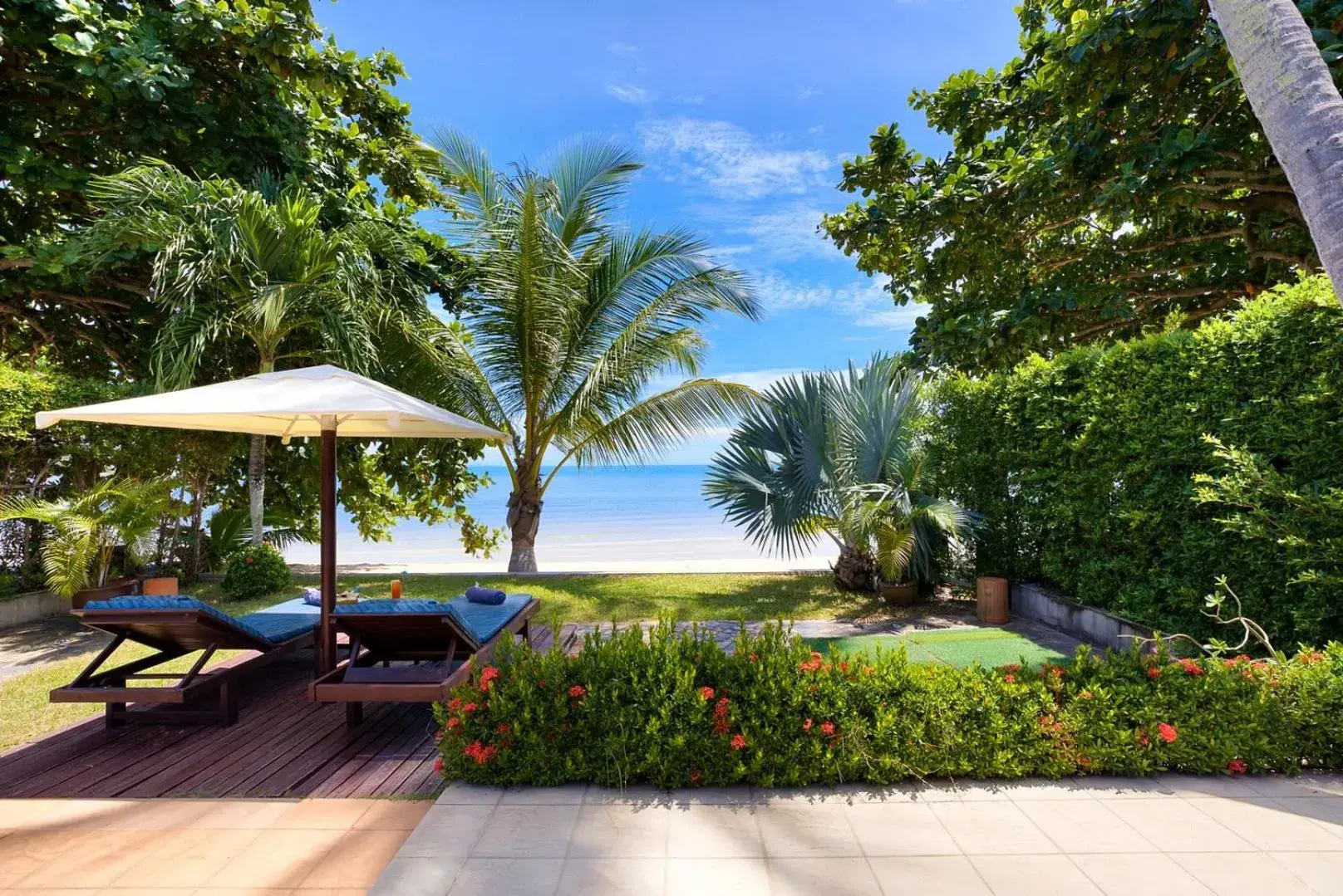 Patio, Swimming Pool in Sea Valley Resort