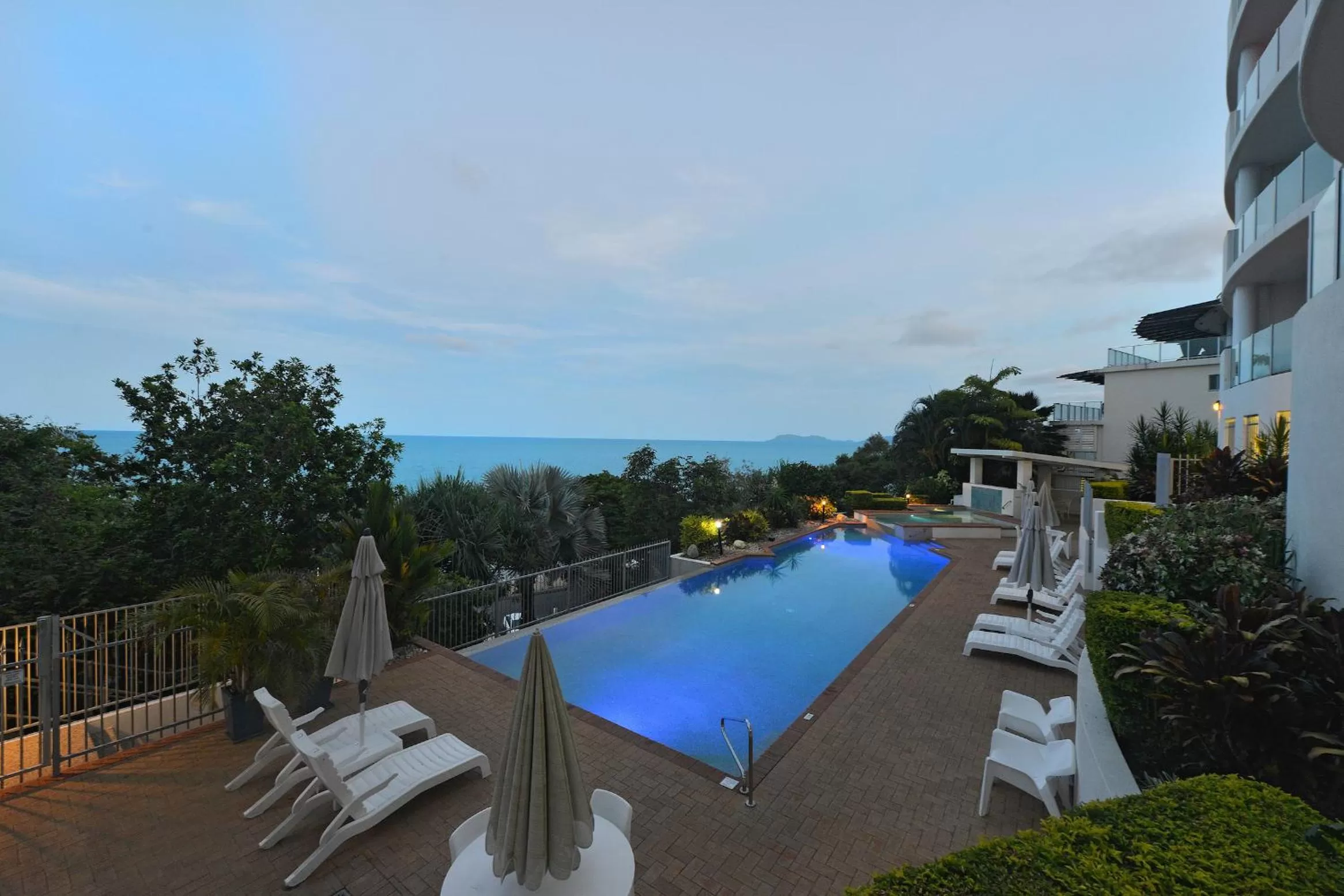 Swimming pool in Bellevue At Trinity Beach
