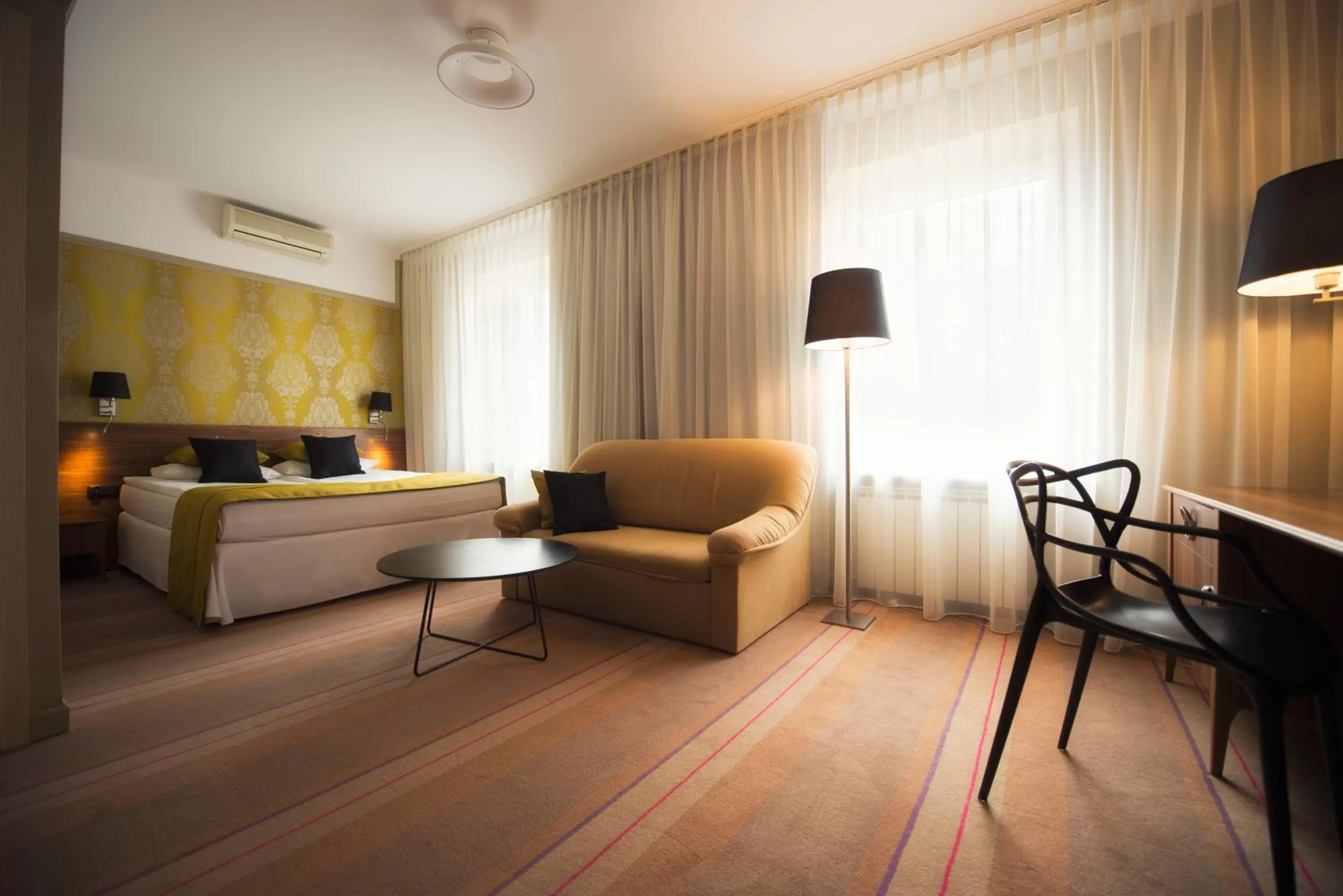 Bed in Hotel Cristal Białystok