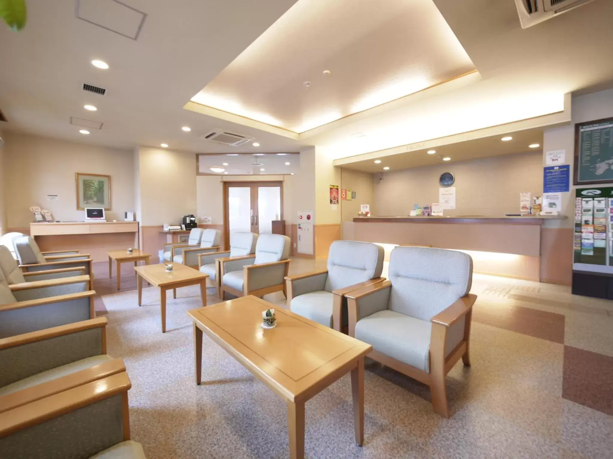 Lobby or reception in Hotel Route-Inn Tendo Lobby or reception in Hotel Route-Inn Tendo