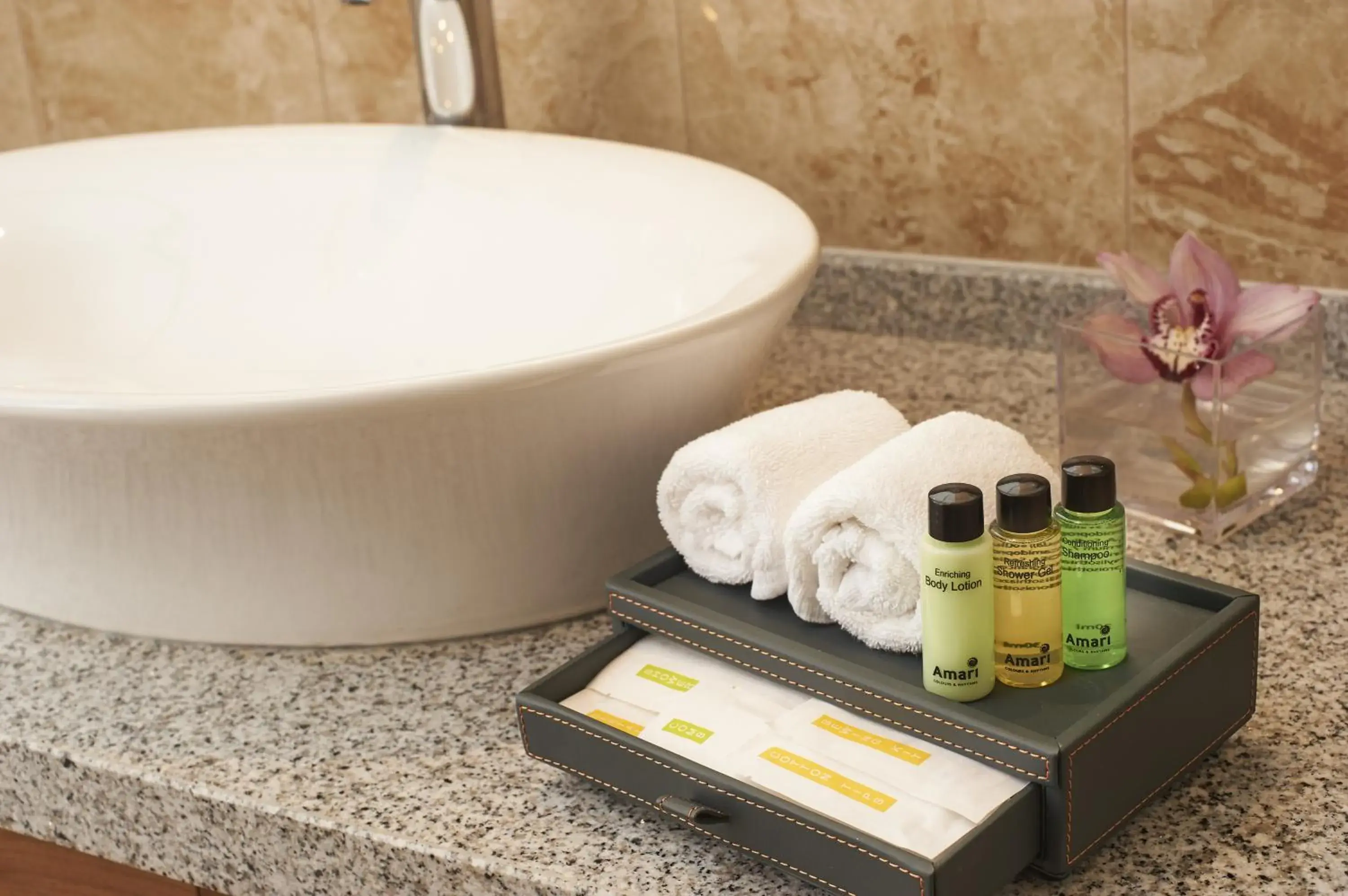 Bathroom in Amari Johor Bahru Bathroom in Amari Johor Bahru