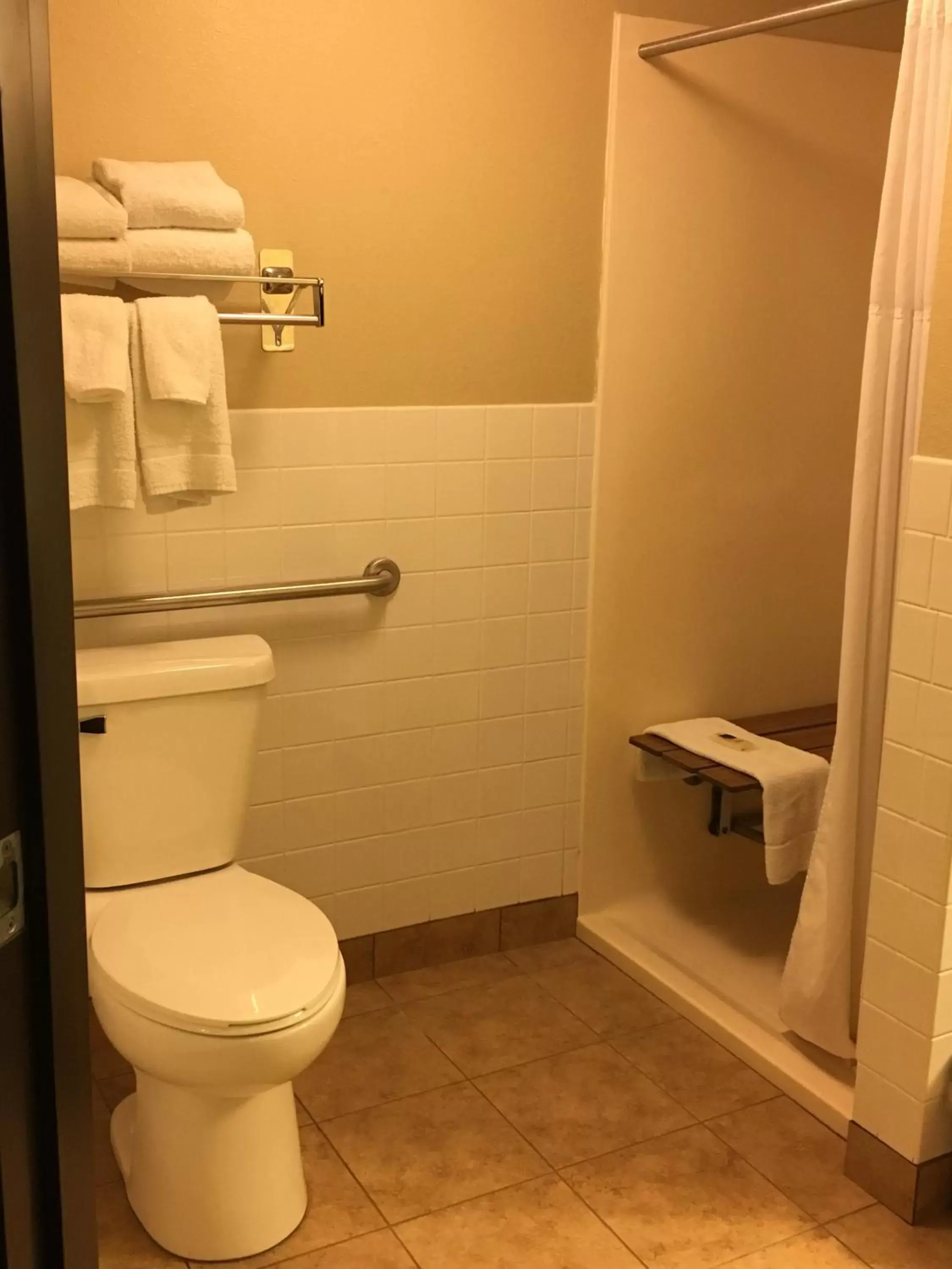 Bathroom in AmericInn by Wyndham Menomonie