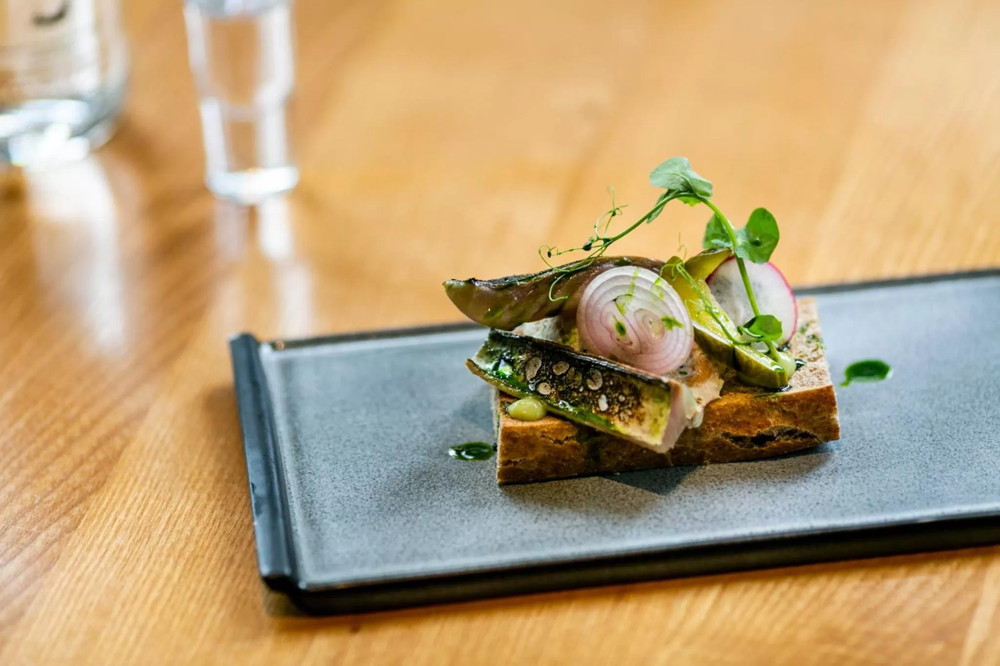 Food close-up in The Green House