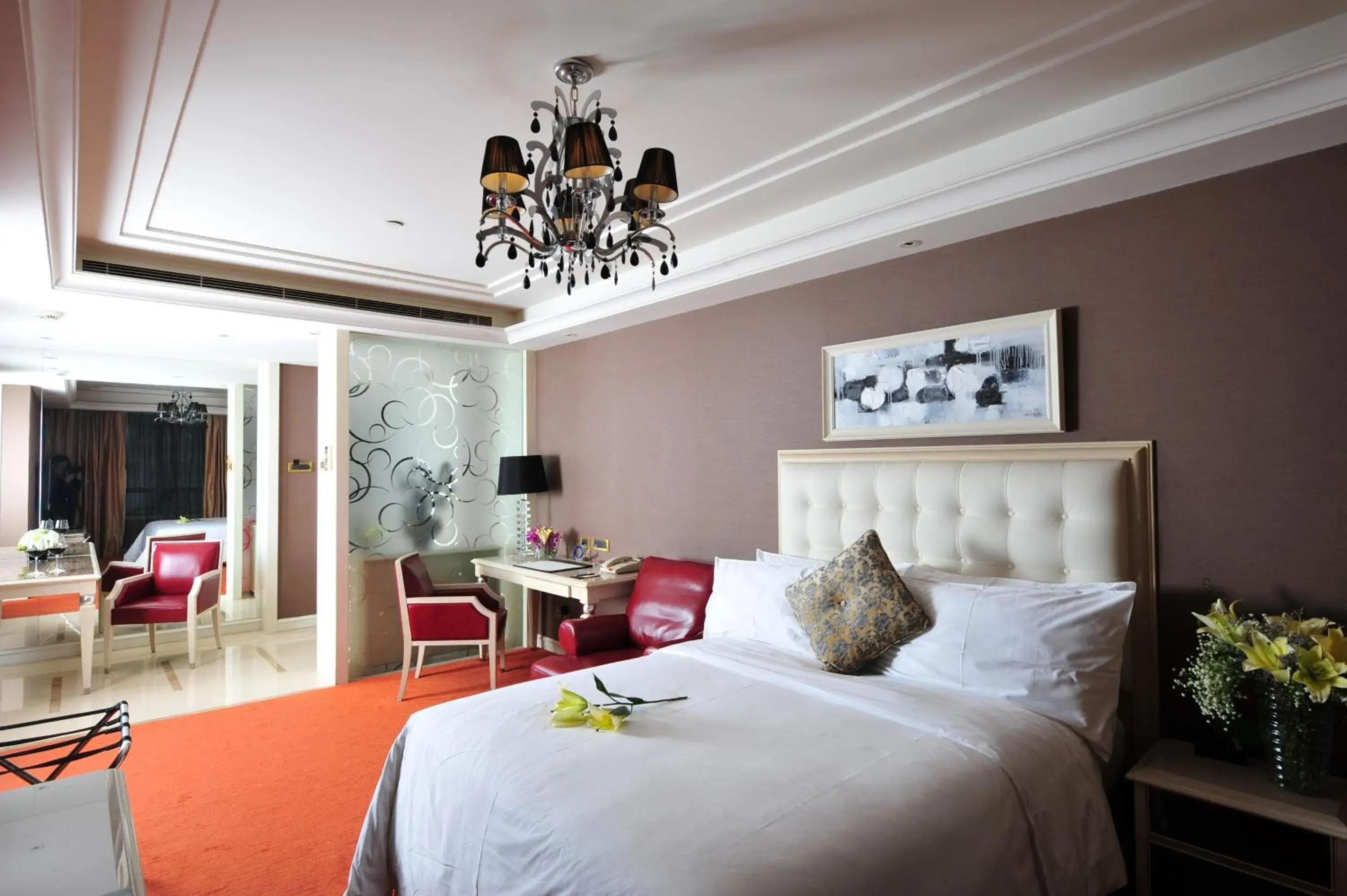 Bed in Wealthy Hotel Suzhou