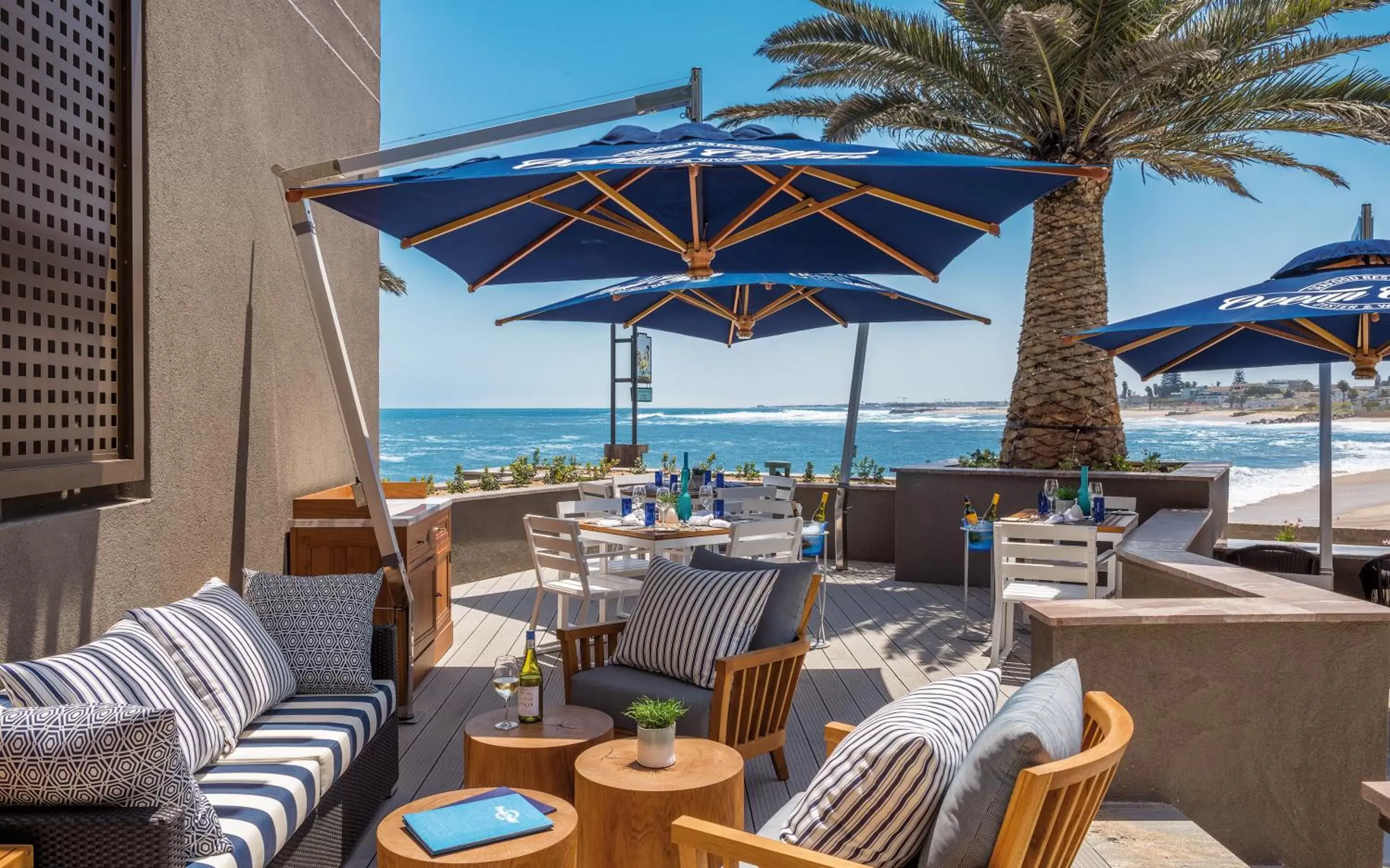 Seating area, Restaurant/Places to Eat in Strand Hotel Swakopmund