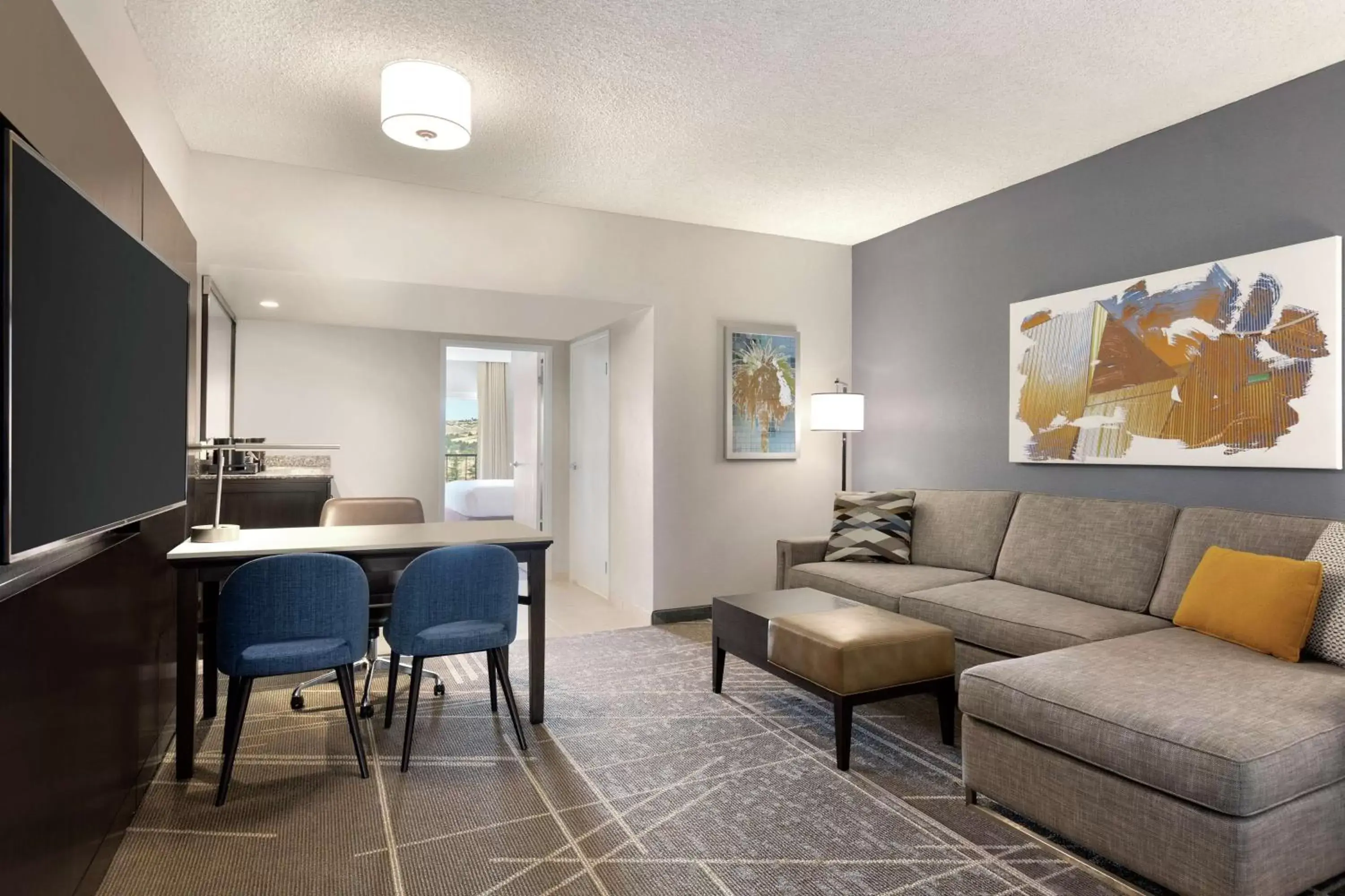 Living room, Seating Area in Embassy Suites by Hilton Milpitas Silicon Valley