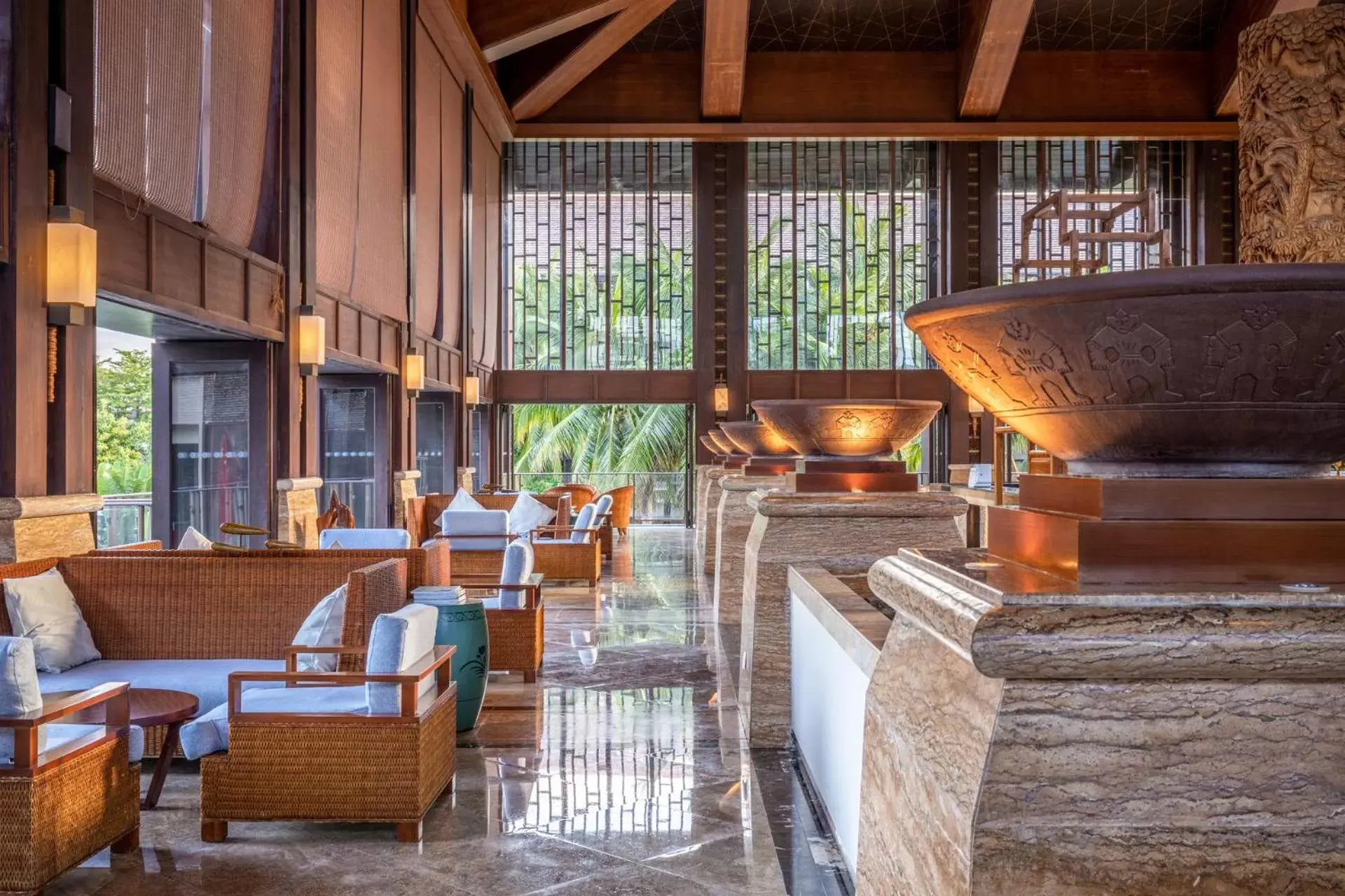 Lobby or reception in Pullman Sanya Yalong Bay Villas & Resort