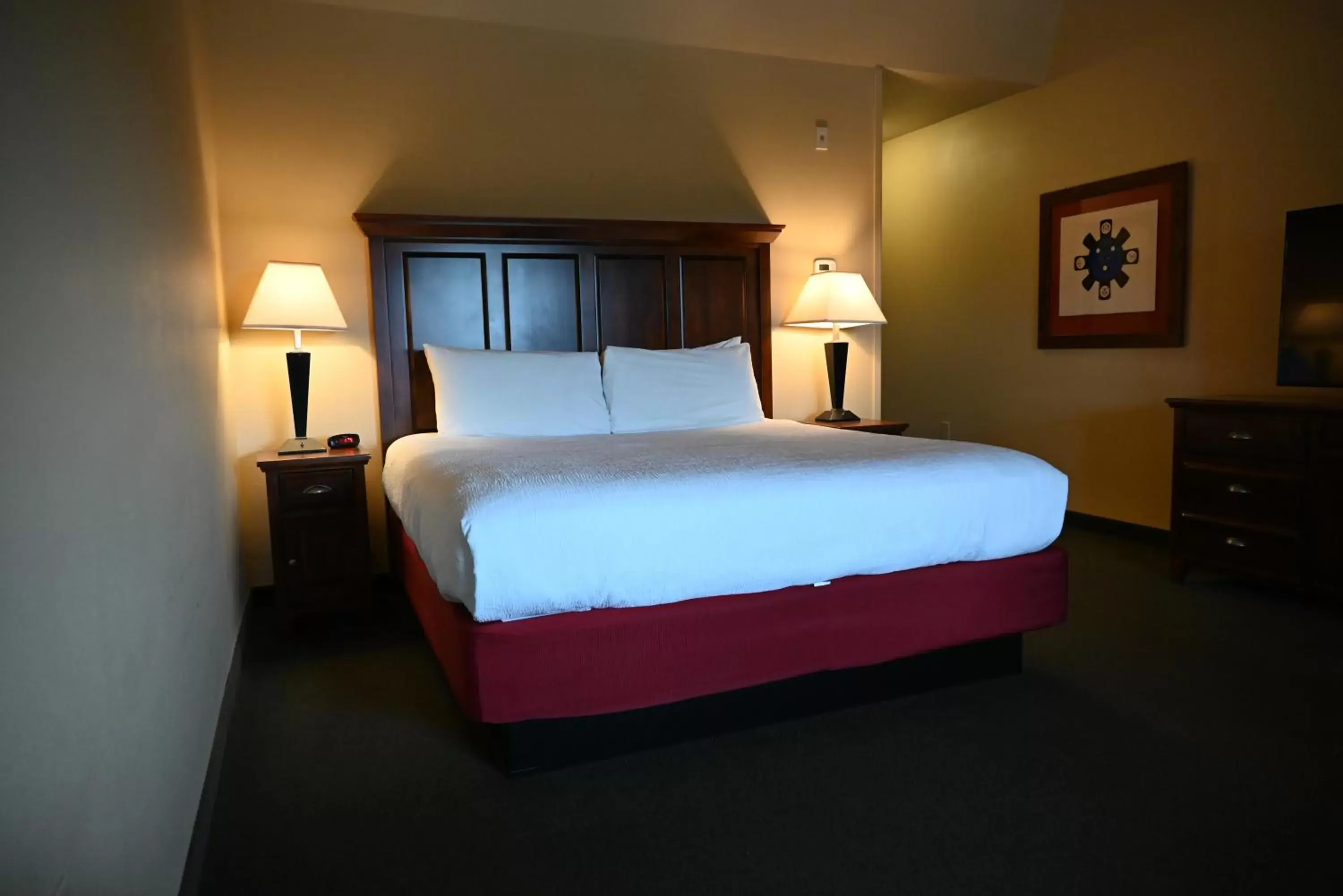 Bed in Little Creek Casino Resort