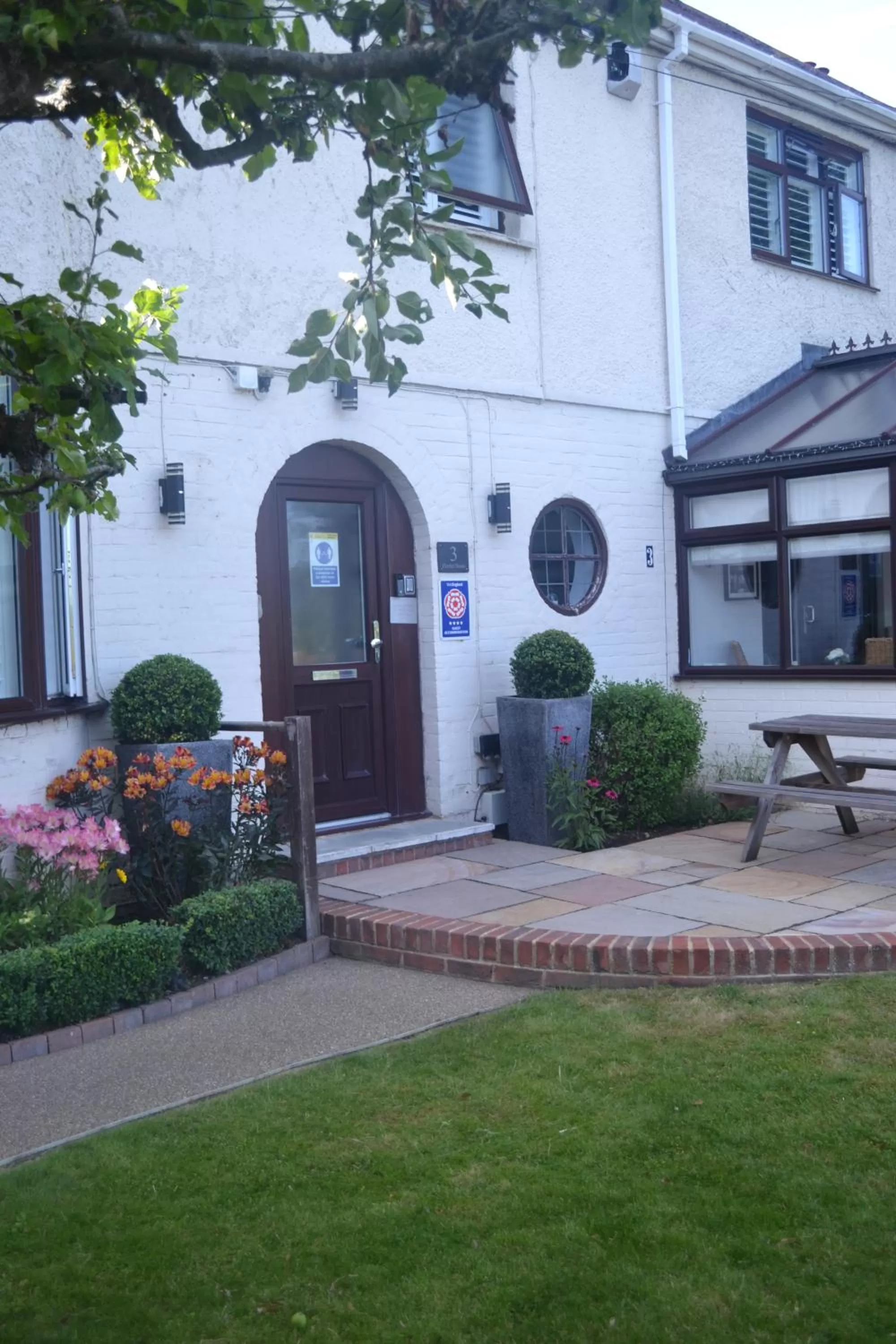 Property building in Harriet House B&B