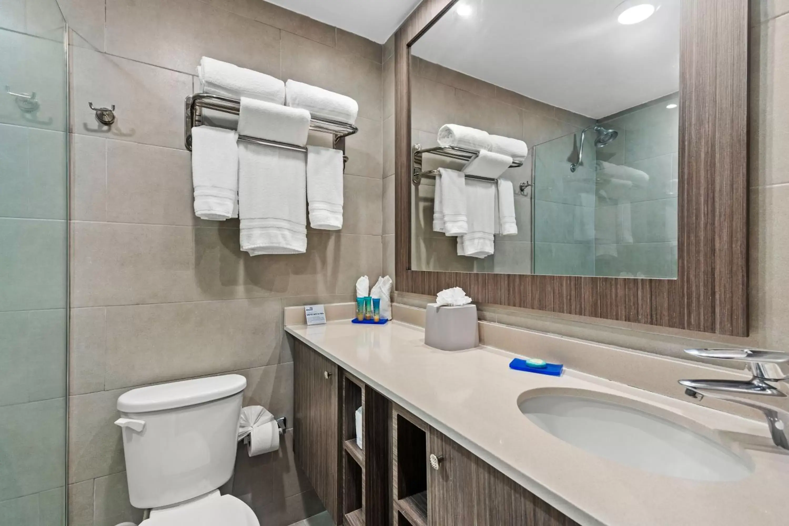 Shower, Bathroom in Holiday Inn Express San Juan Condado, an IHG Hotel