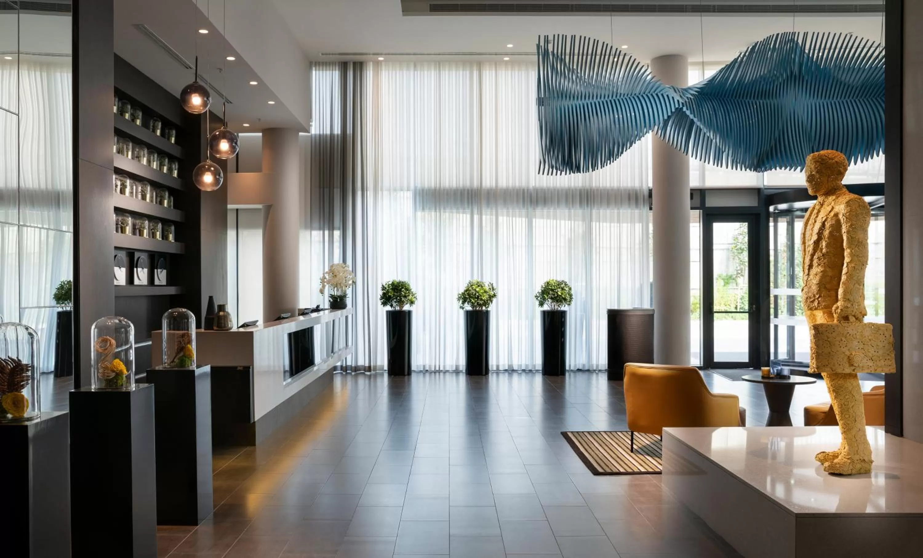 Lobby or reception in WestSide Residences by Rotana