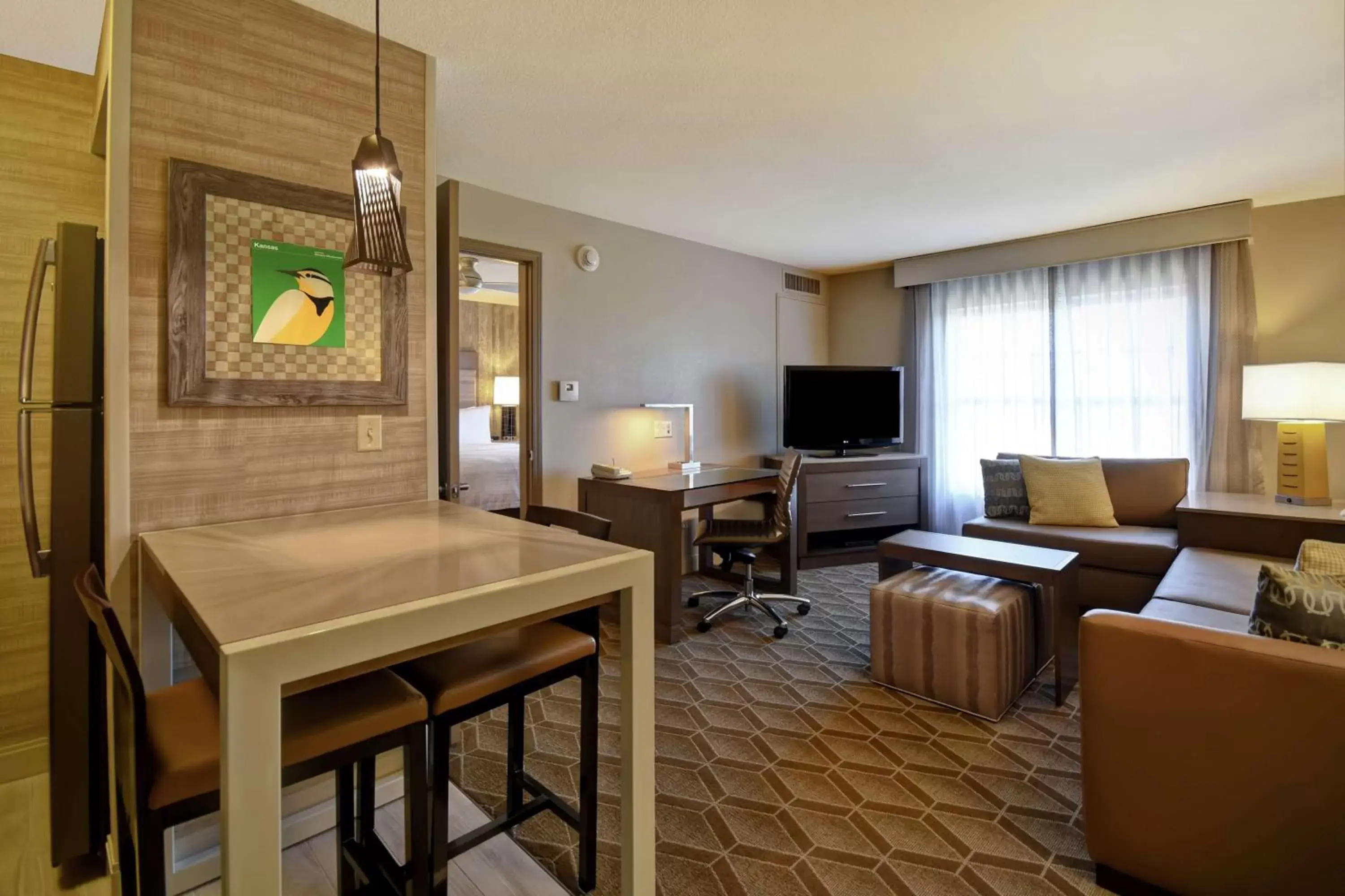 Bedroom, Seating Area in Homewood Suites by Hilton at The Waterfront