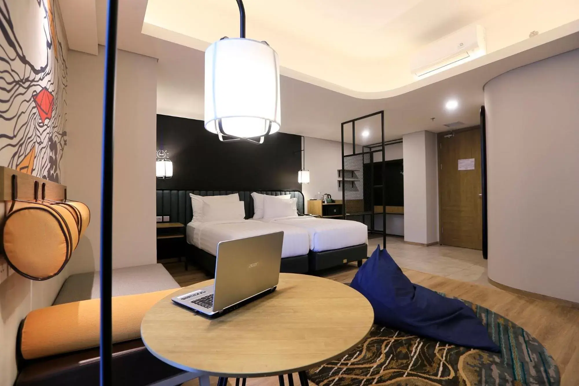 Bed in Luminor Hotel Purwokerto By WH