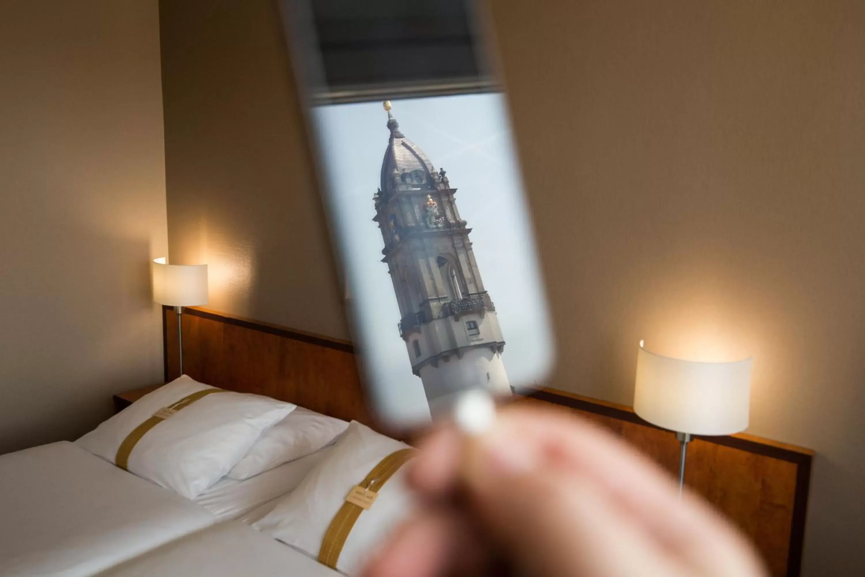 Decorative detail, Bed in Best Western Plus Hotel Bautzen