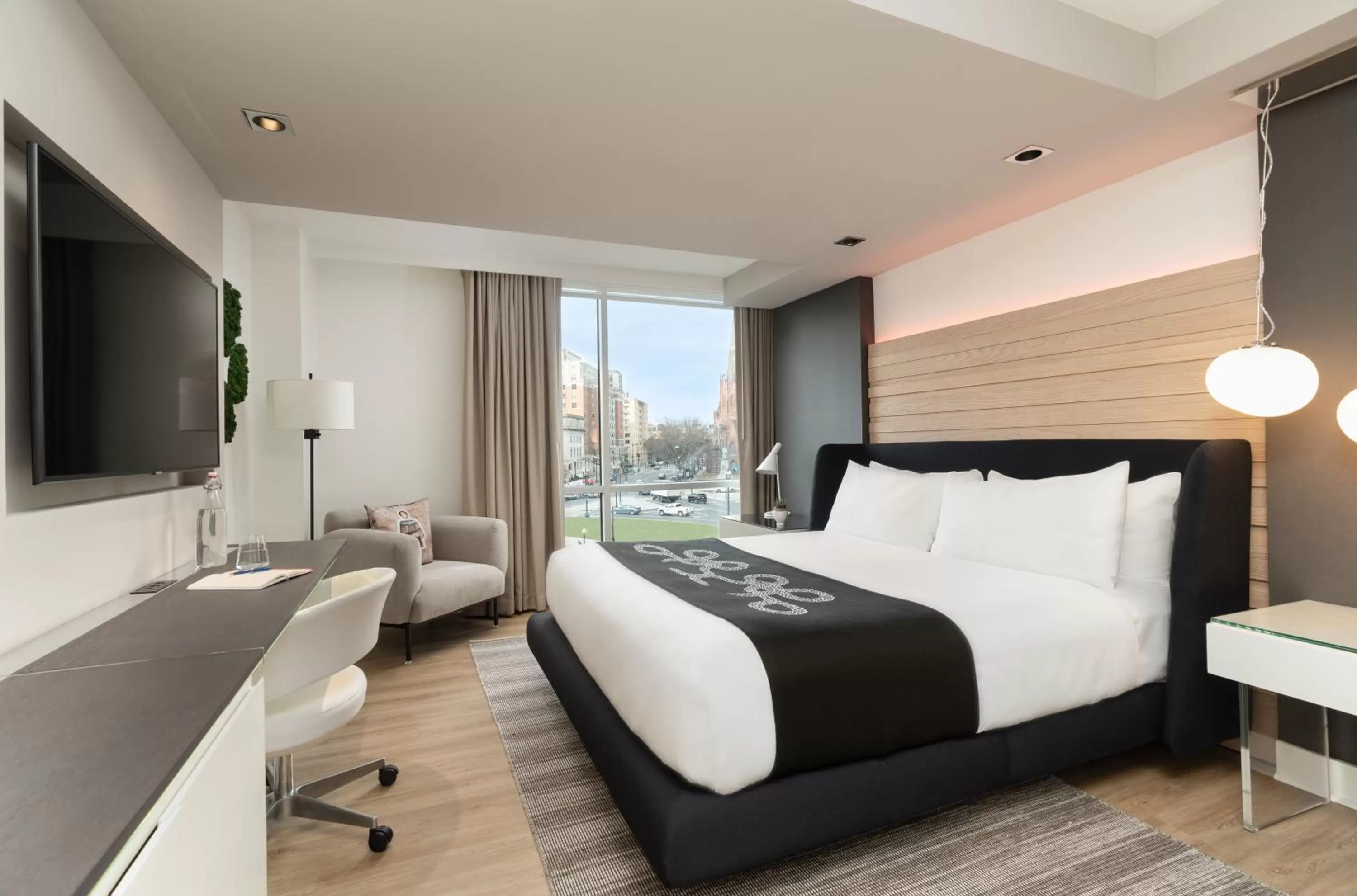 Photo of the whole room, Bed in Hotel Zena Washington DC