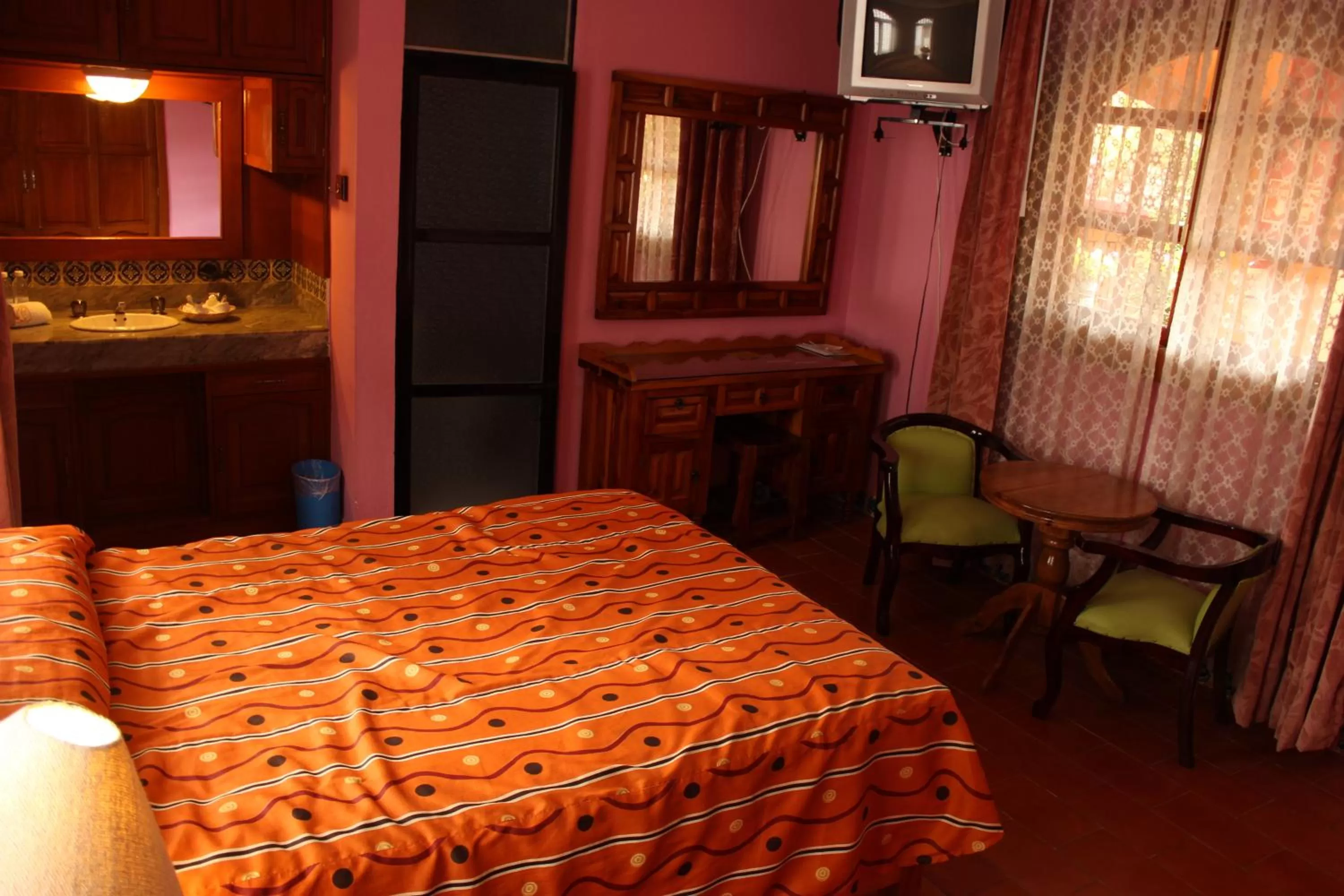 Bed in Hotel Boutique Posada la Casona de Cortés