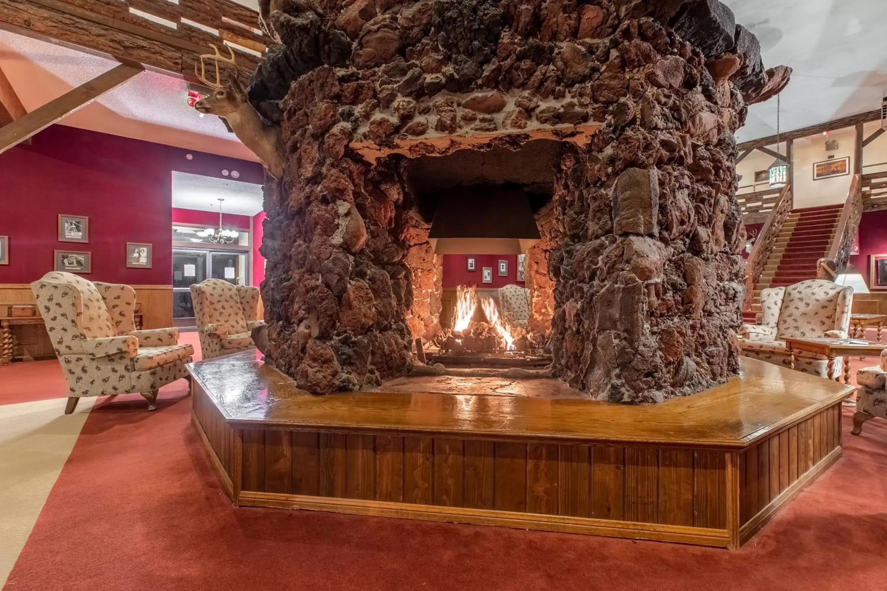 Seating area in Heidelberg Inn