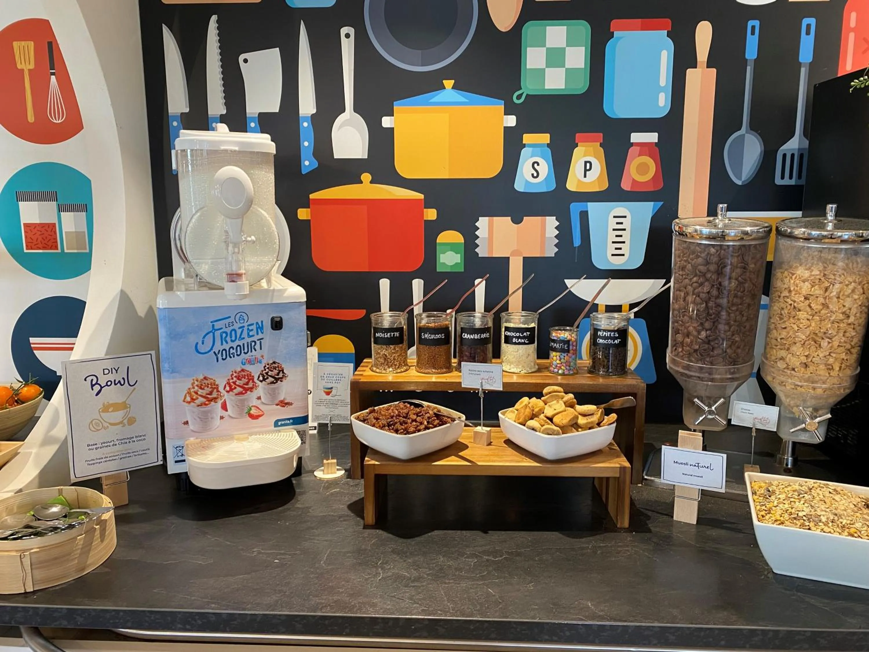 Breakfast in ibis Styles Lyon Sud Vienne