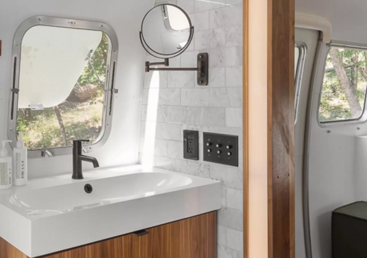 Bathroom in AutoCamp Cape Cod