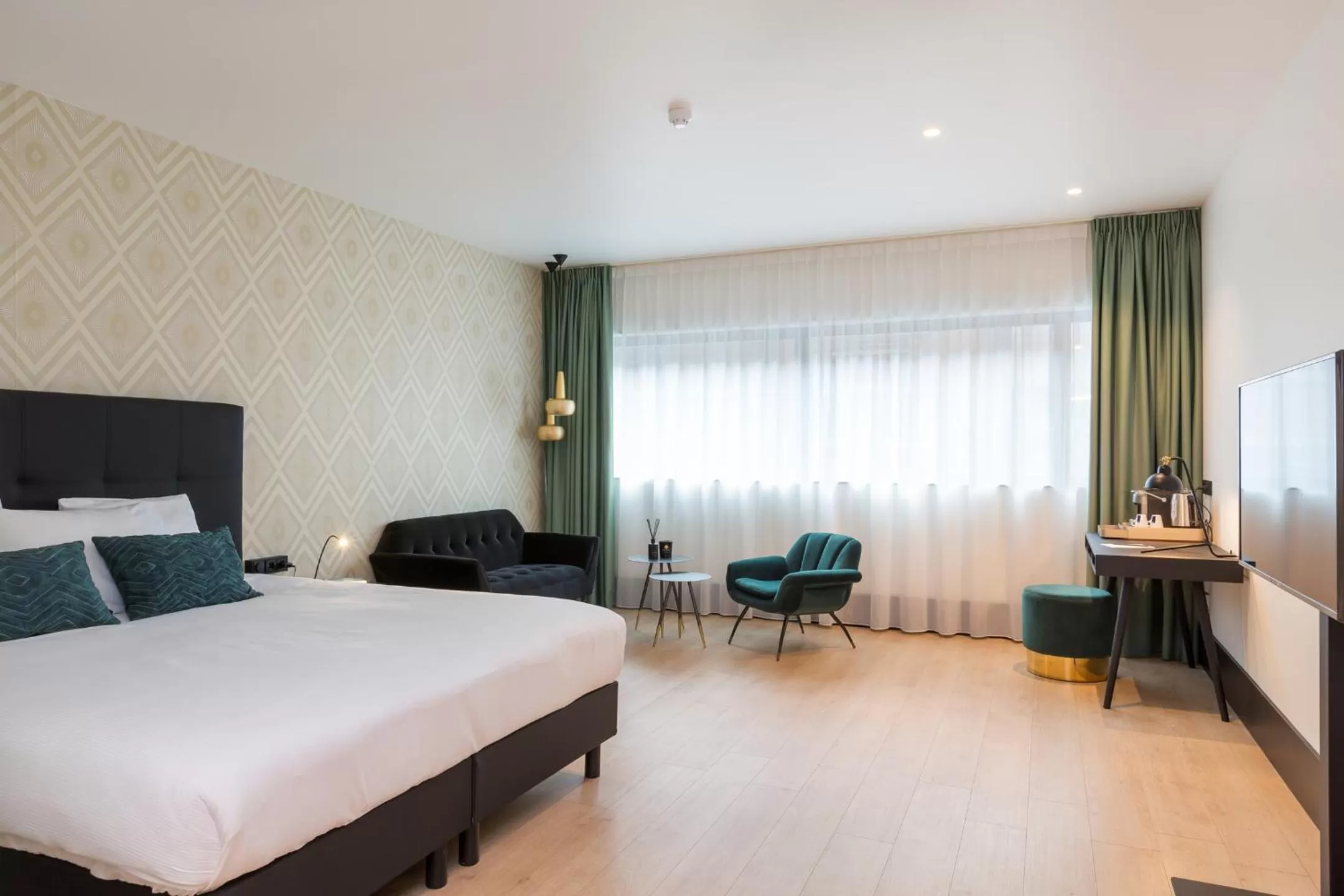 Bed in The James Rotterdam