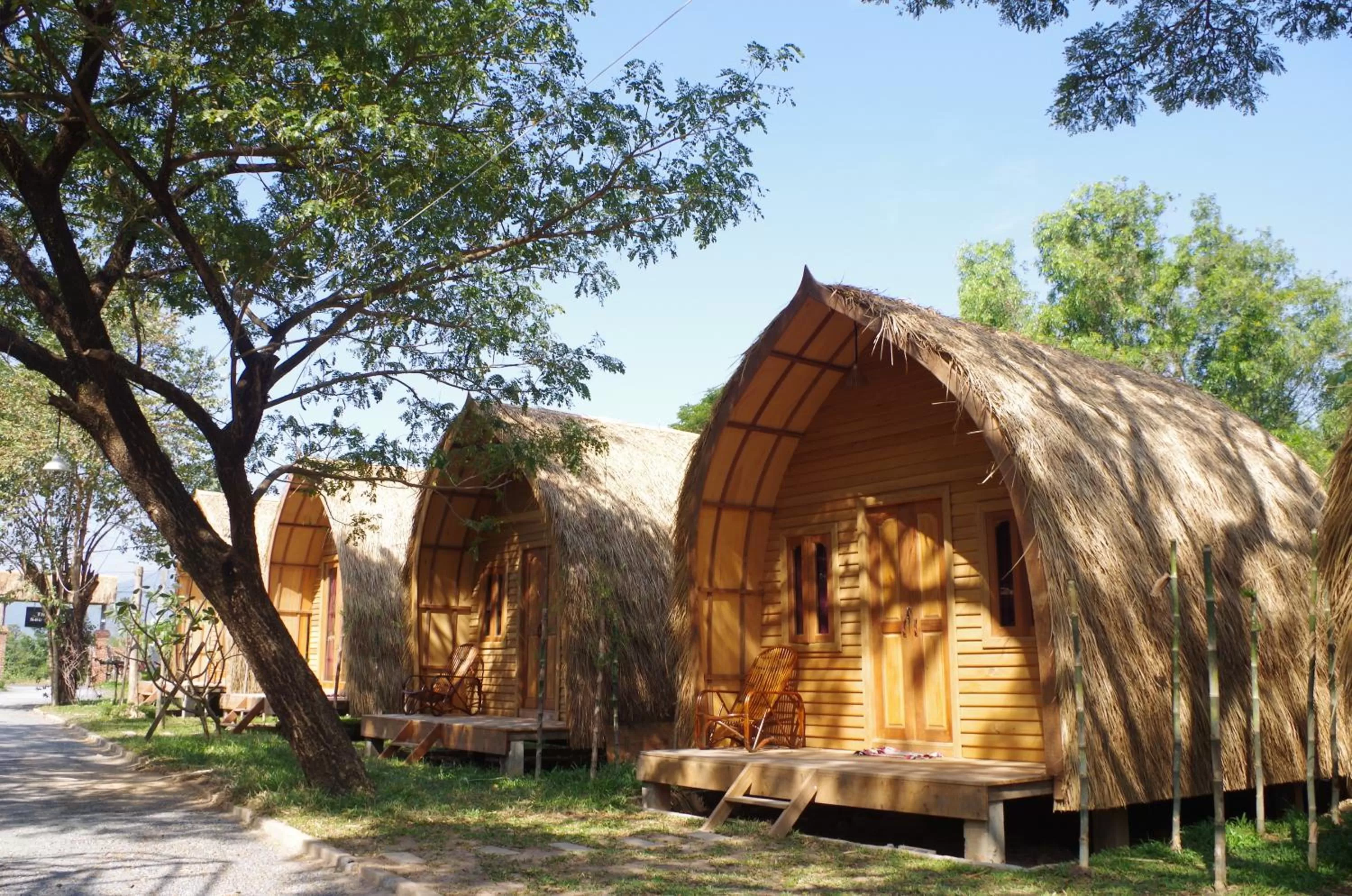Garden in Bamboo Bungalow