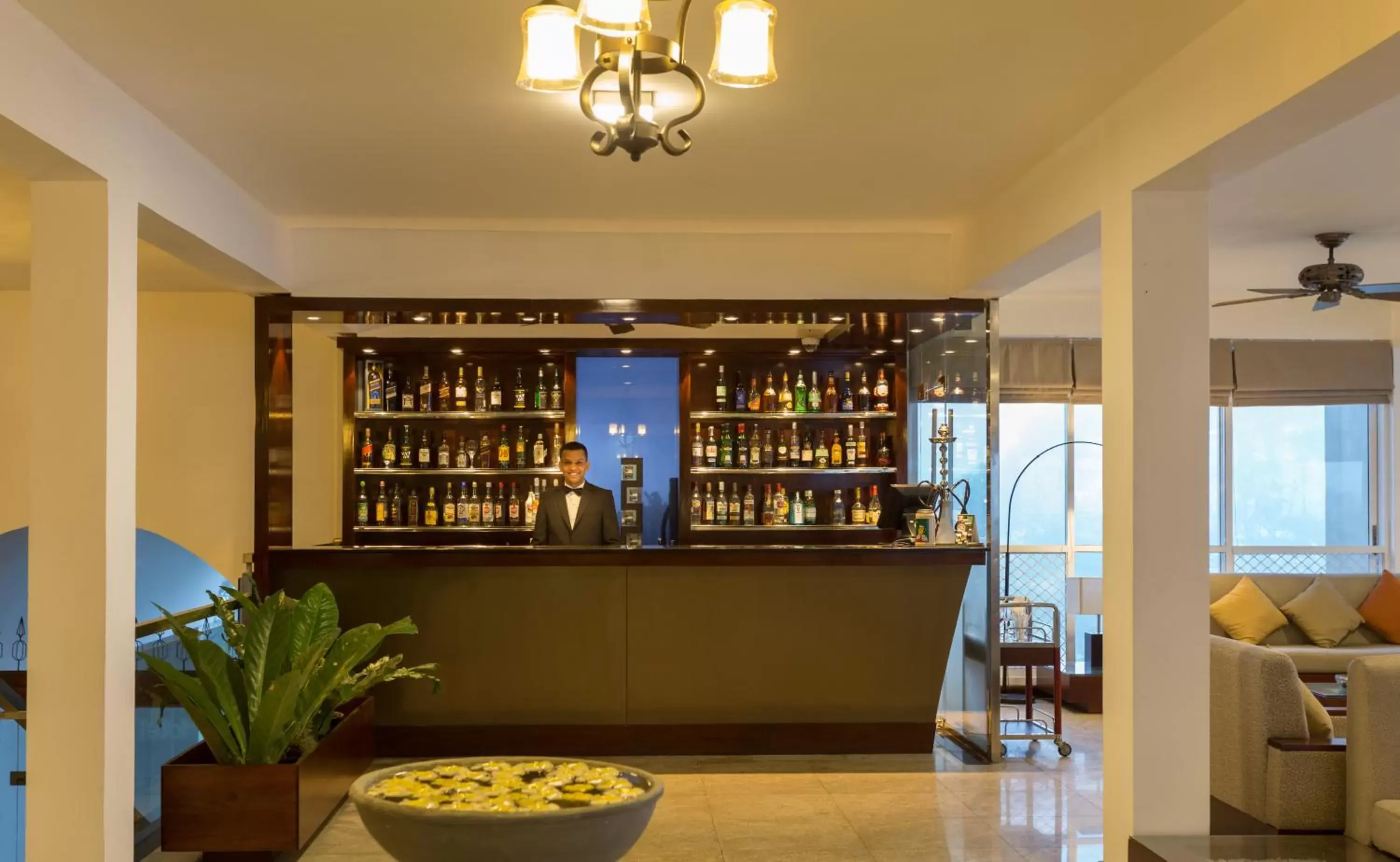 Lounge or bar in Hotel Topaz