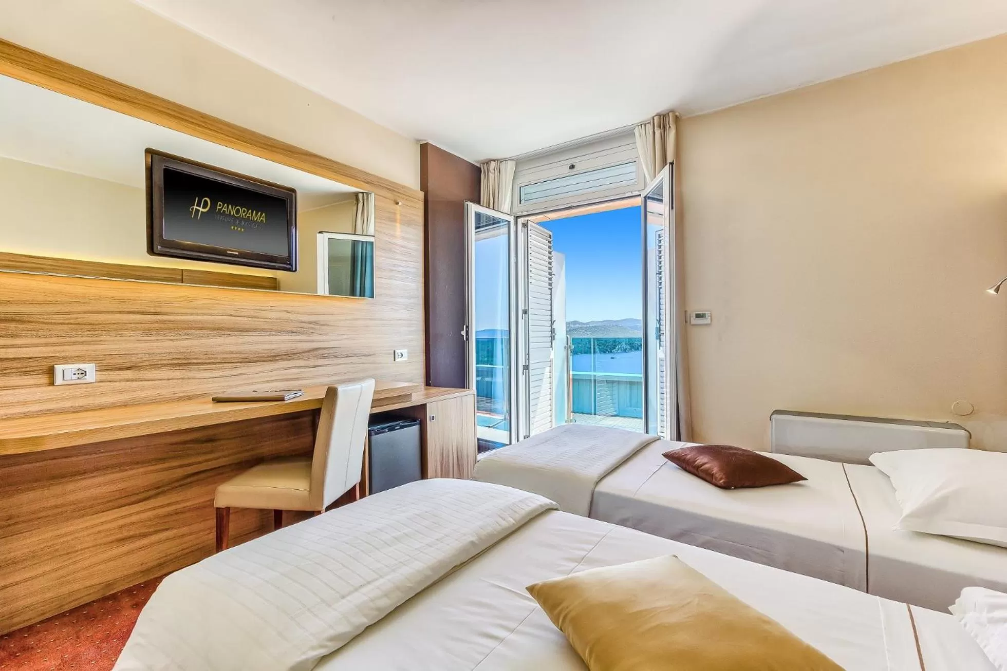 Bed in Hotel Panorama