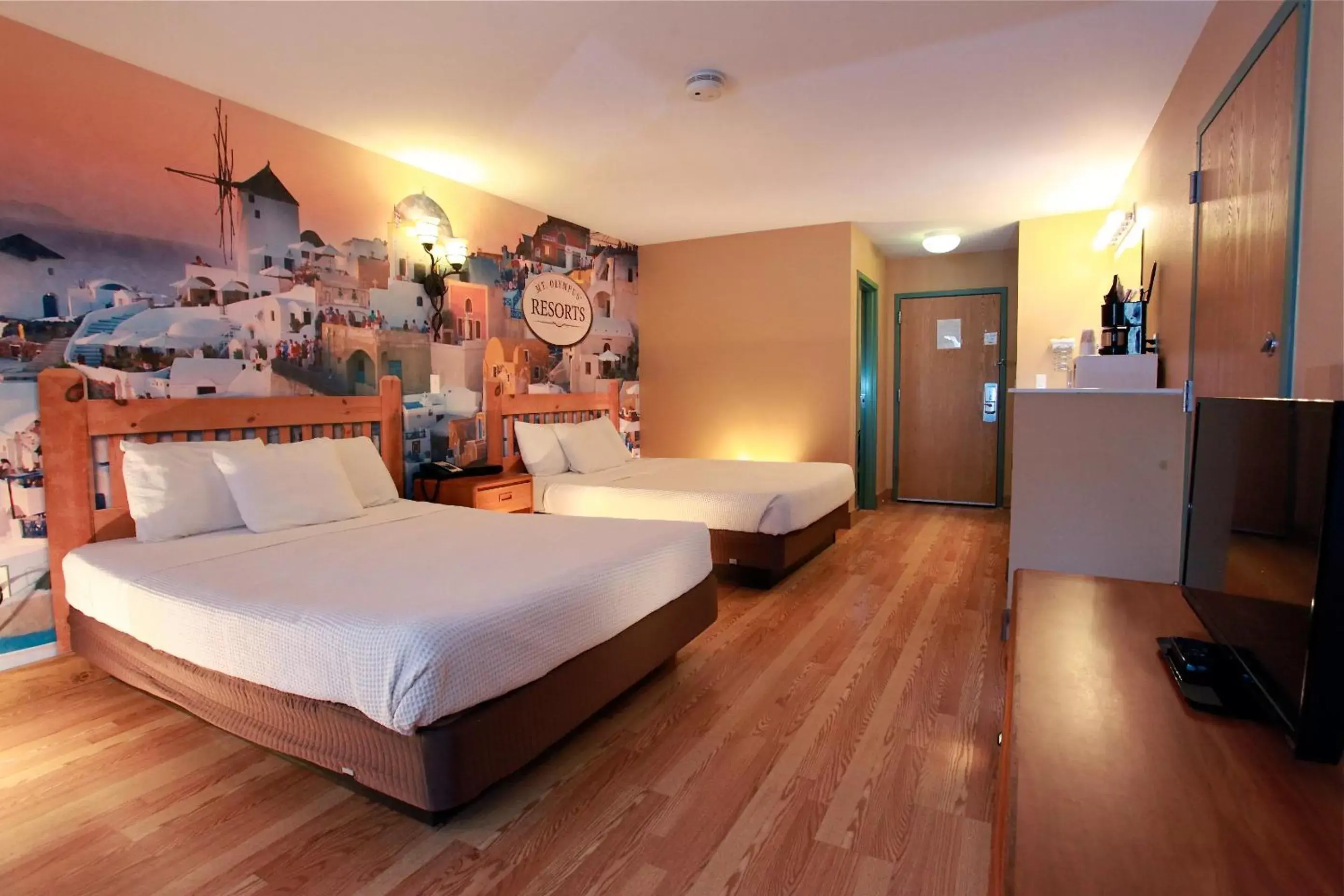 Bed in MT. OLYMPUS WATER PARK AND THEME PARK RESORT