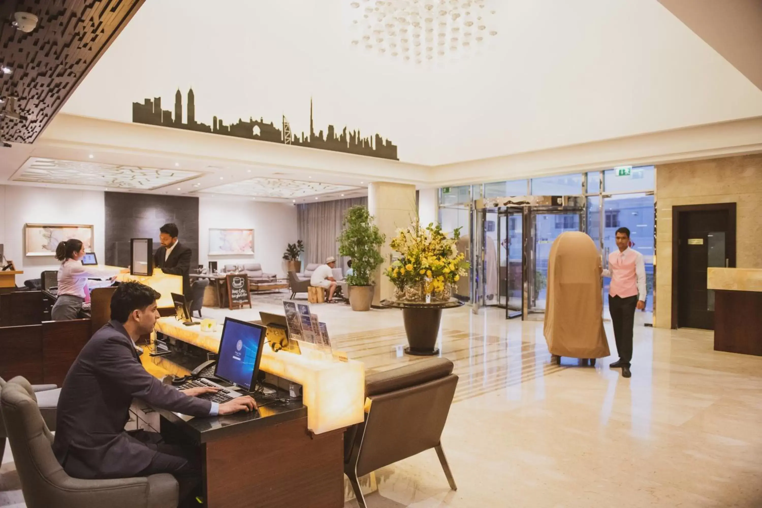 Lobby or reception, Lobby/Reception in Grandeur Hotel Al Barsha