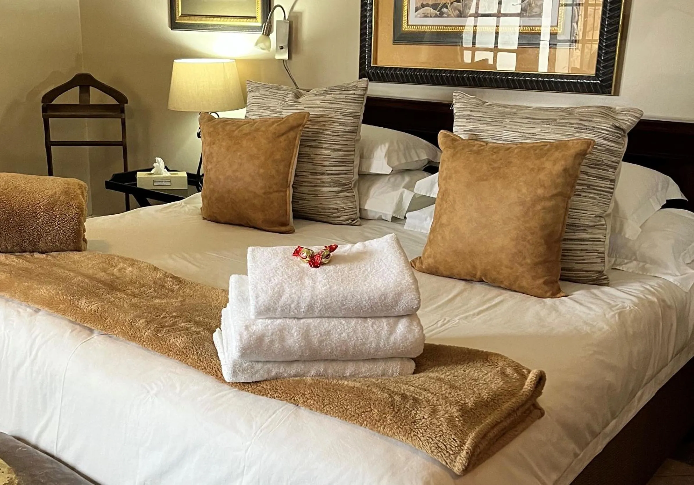 Bed in Brighton Lodge - #Solar Energy #No Loadshedding