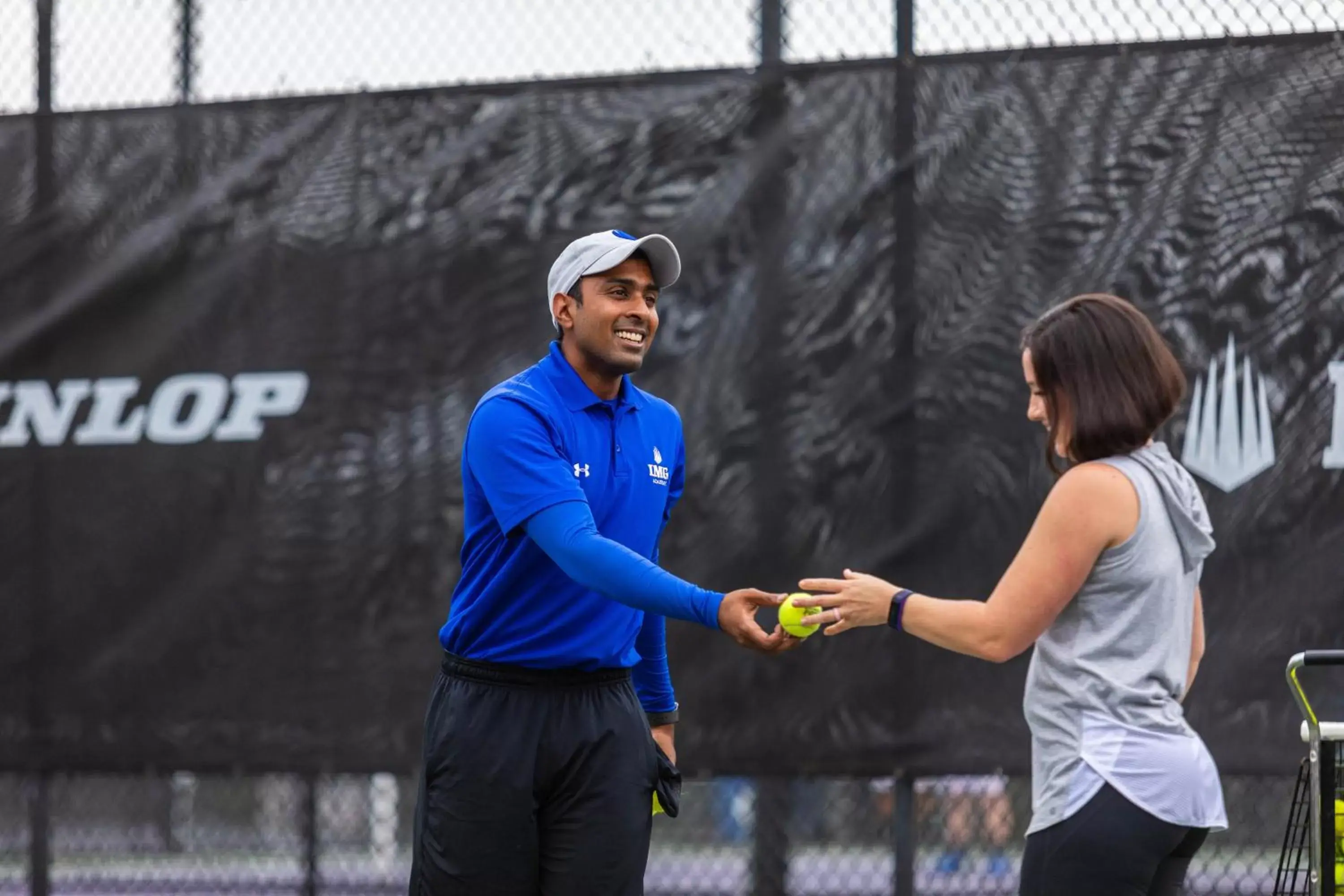 Tennis court in Legacy Hotel at IMG Academy