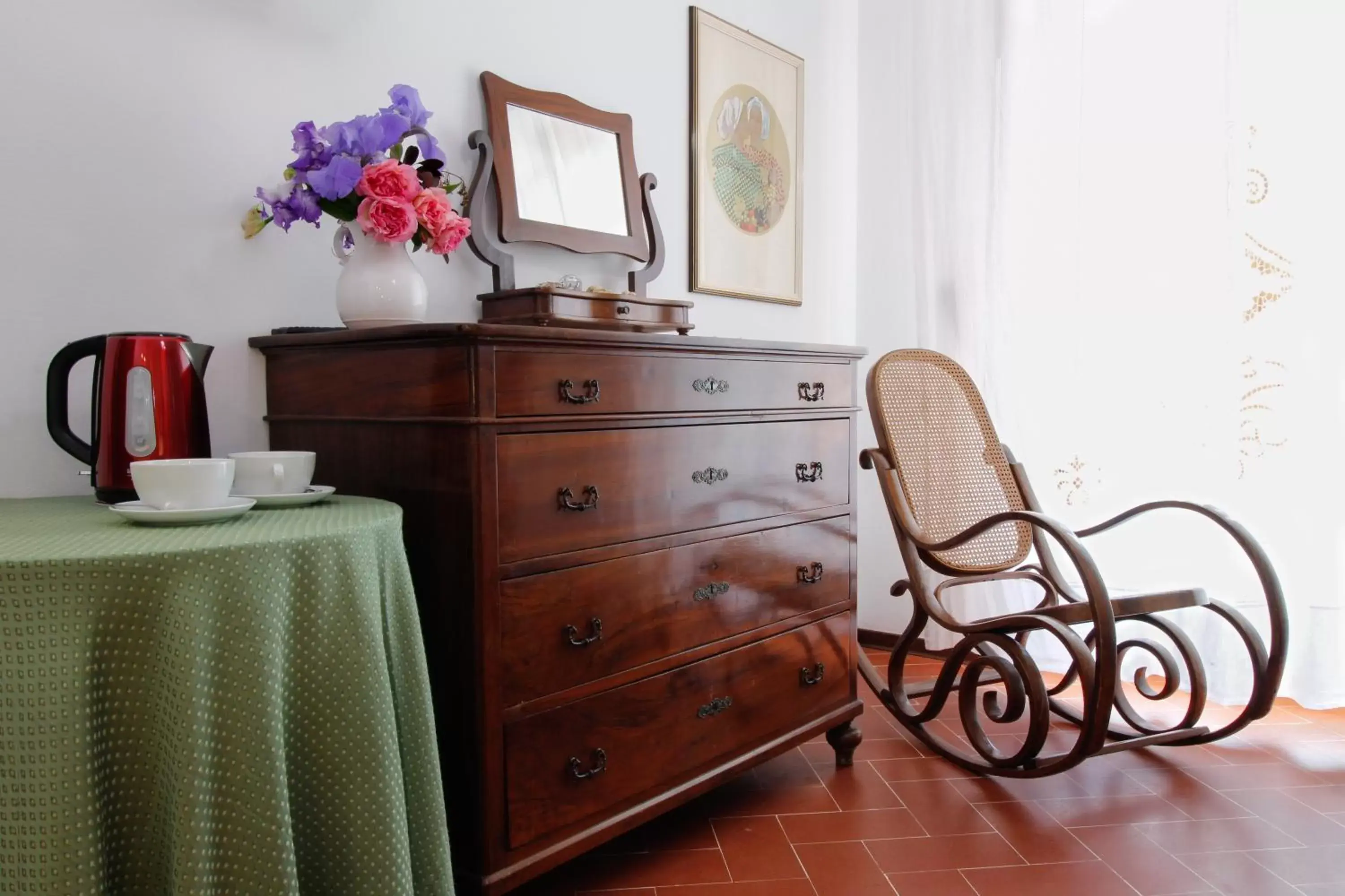 Coffee/tea facilities, Seating Area in B&B Dimora Morelli