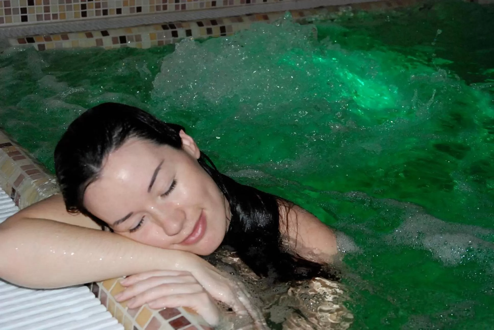 Hot Tub in Sovrana Hotel & SPA